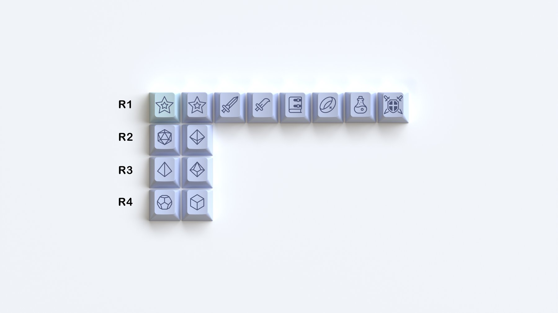 GMK CYL Astral Keycaps