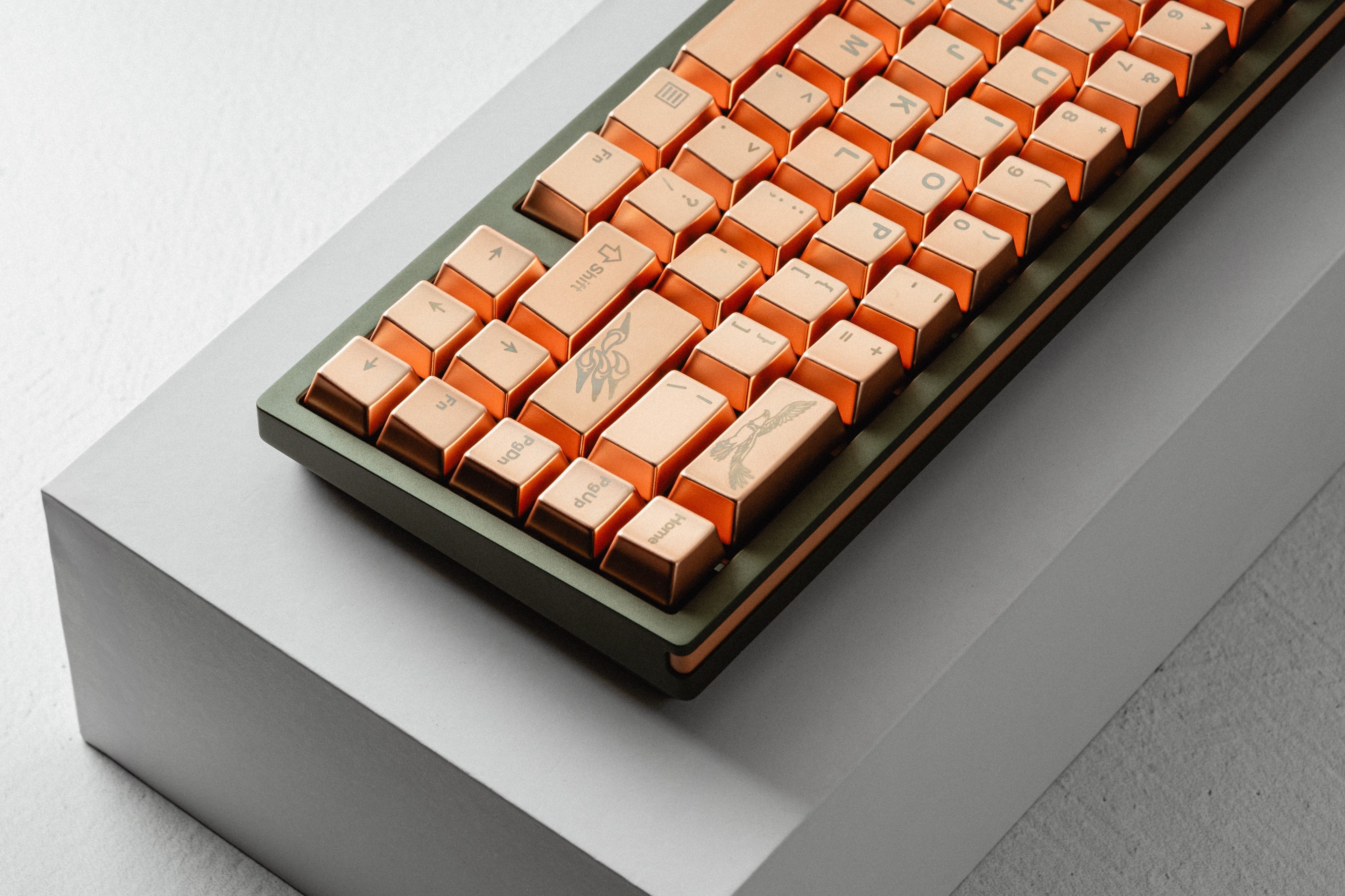Awekeys Copper Eagle Keycaps