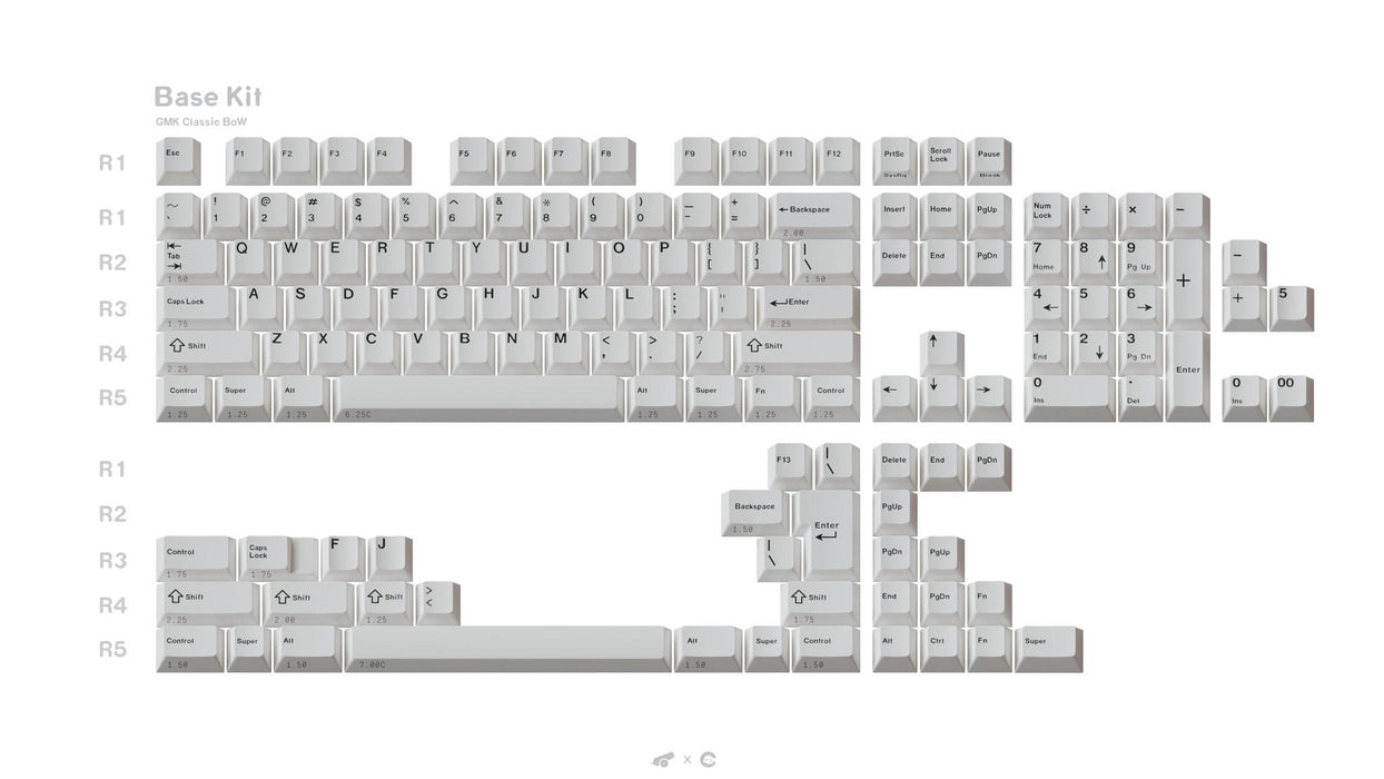 GMK Classic BoW Keycaps