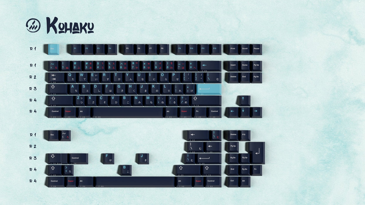 GMK Zen Pond Keycaps