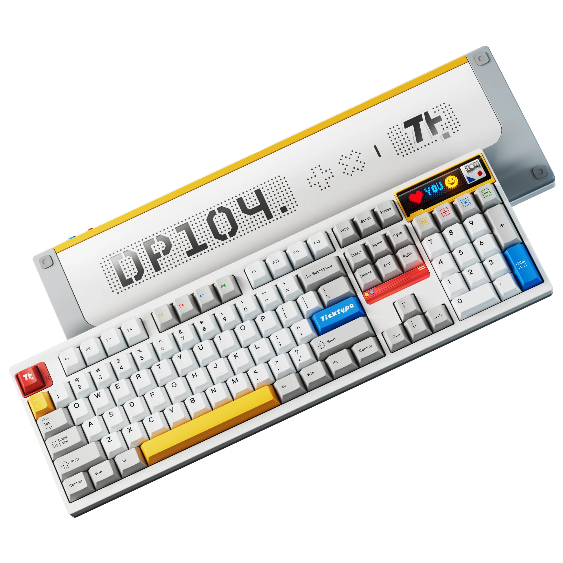 Ticktype DP104 Wireless Tri-mode Mechanical Keyboard