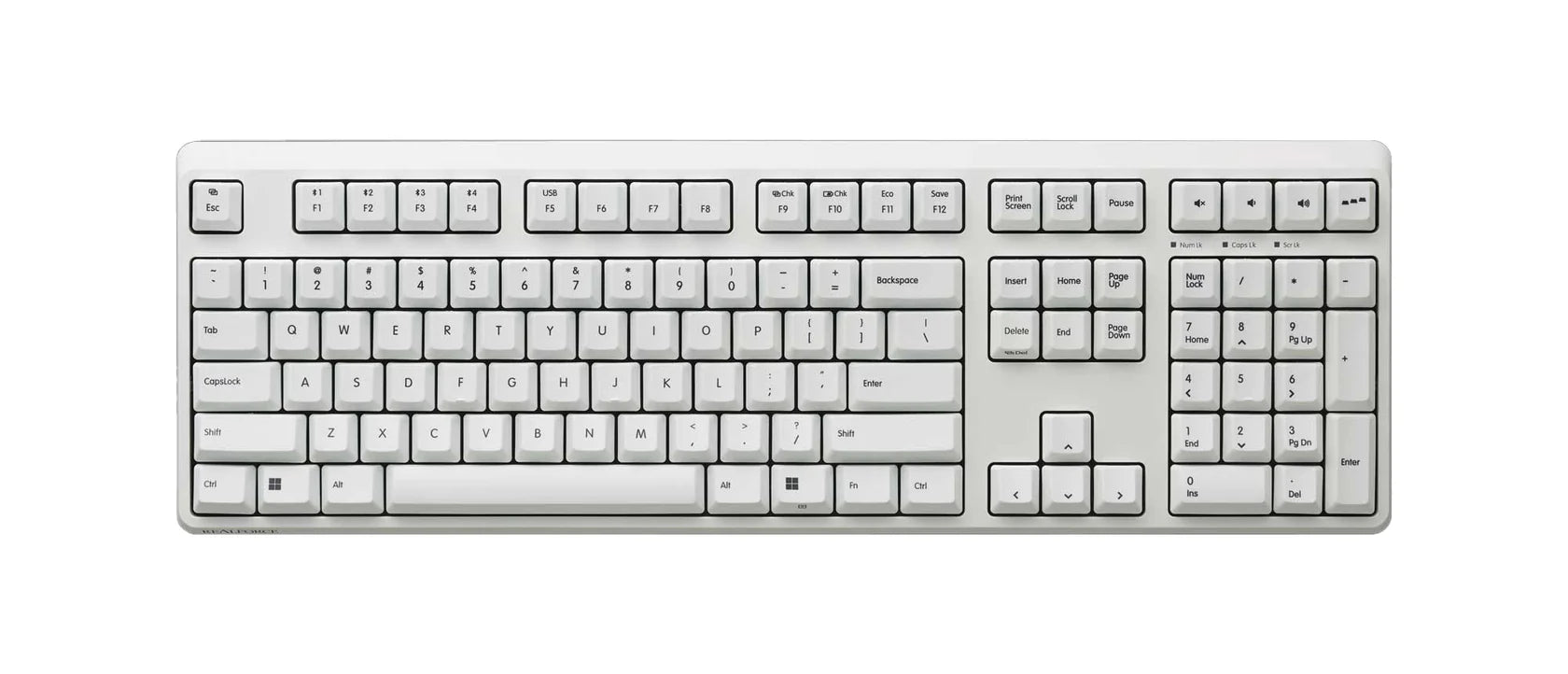 Realforce R4 Hybrid Full-Sized Keyboard (US Edition)