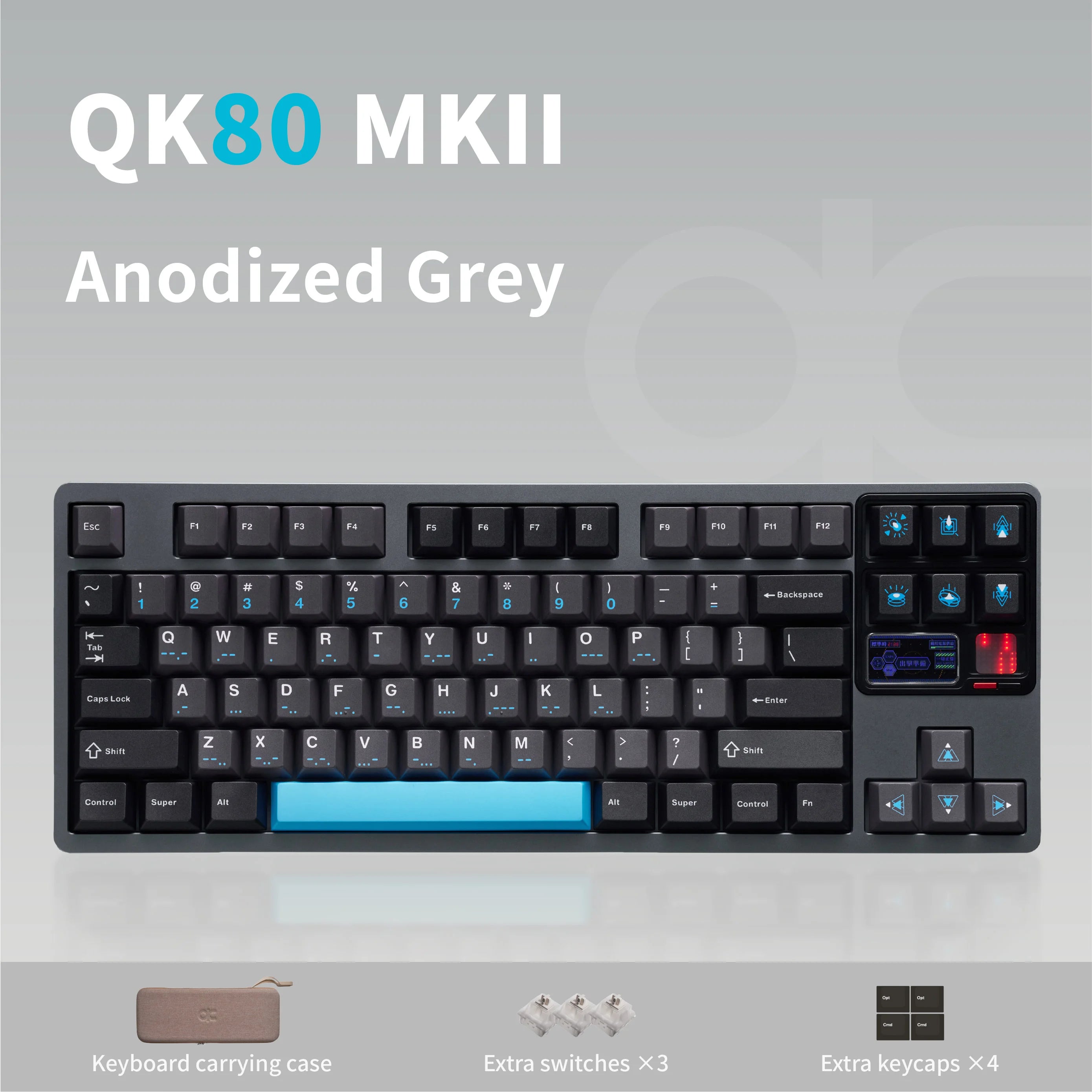 QK80 Mk2 Prebuilt Keyboard