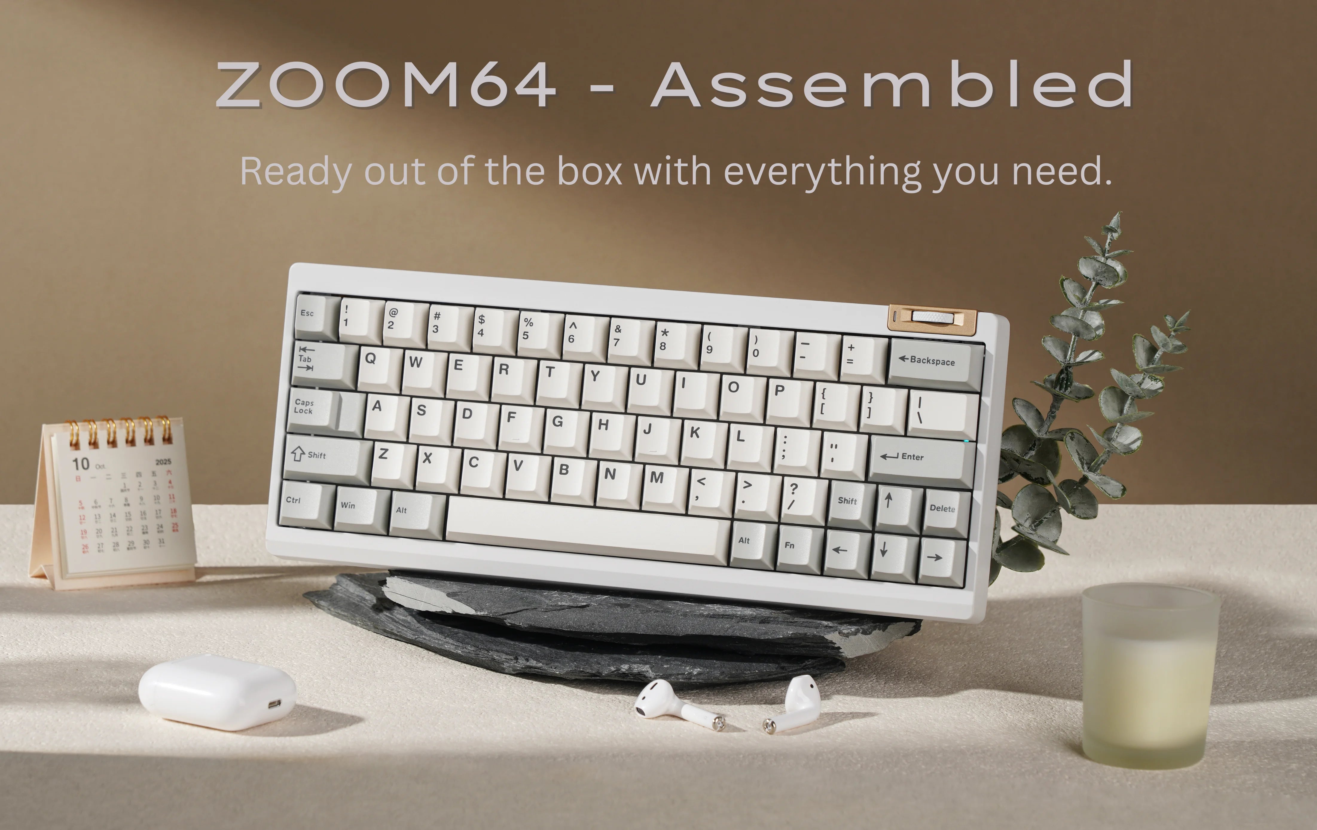 Zoom64 Keyboard - Fully Assembled