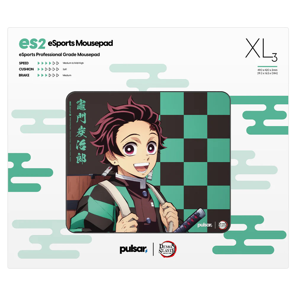 The Pulsar x Demon Slayer eSports Mousepads