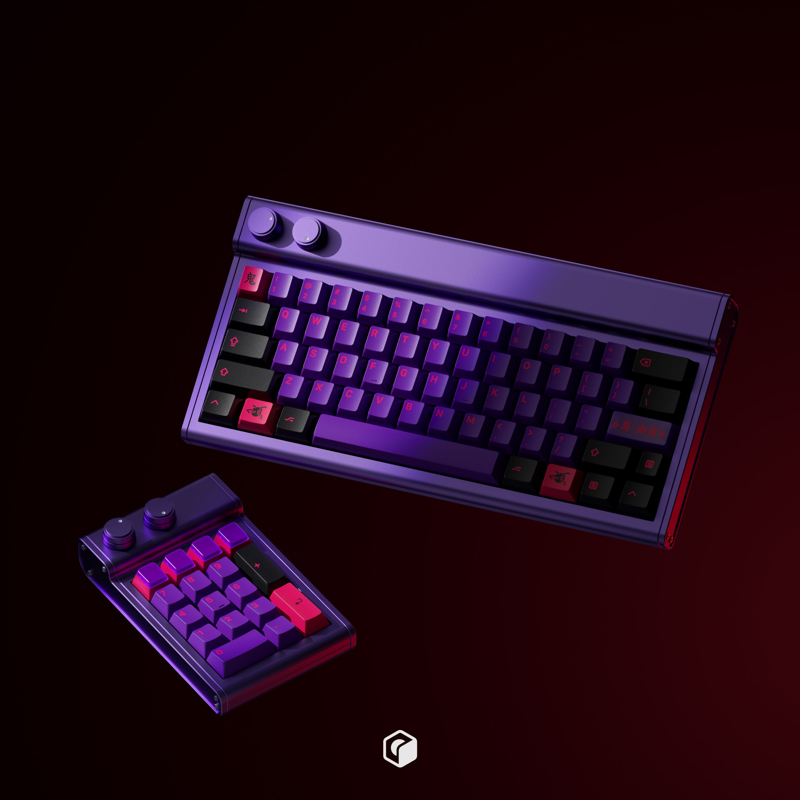 KAP Ghost Keycaps