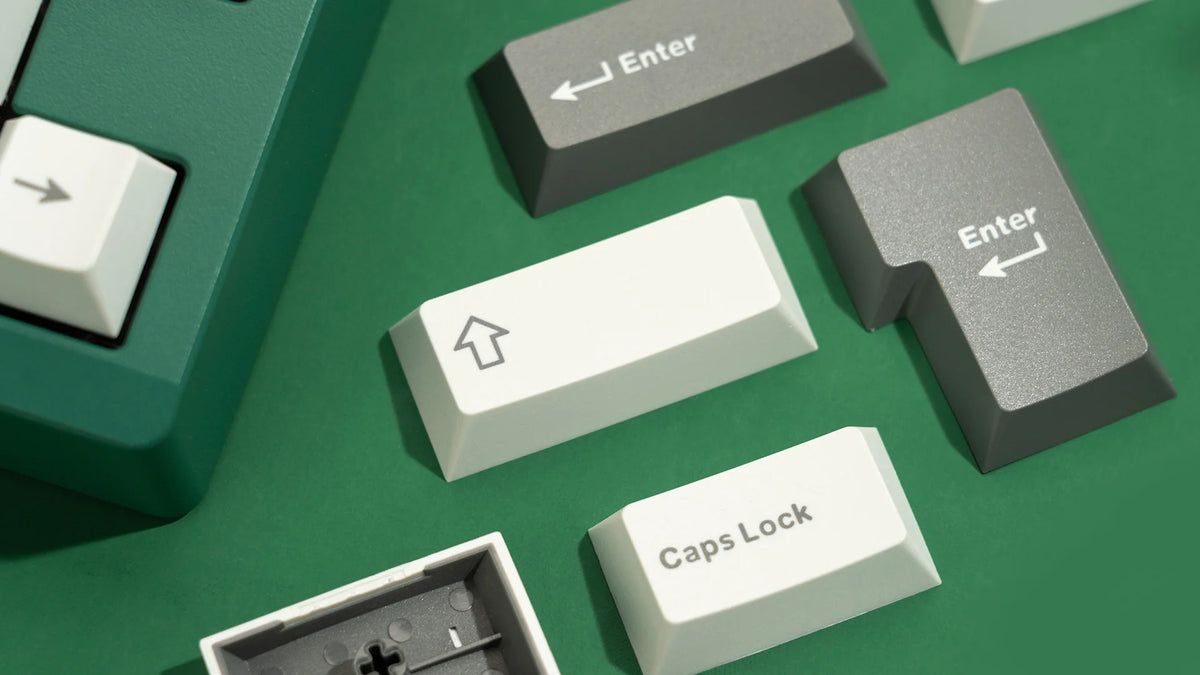 WS PBT Gray Skies Keycaps