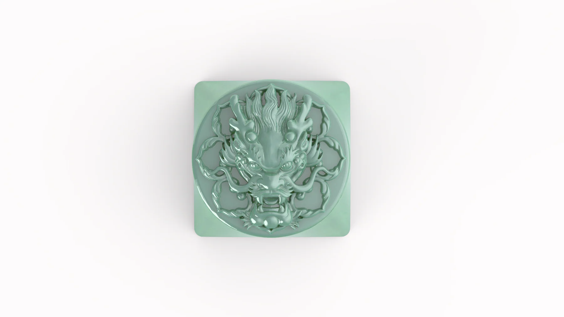 MW Jade Dragon Keycaps
