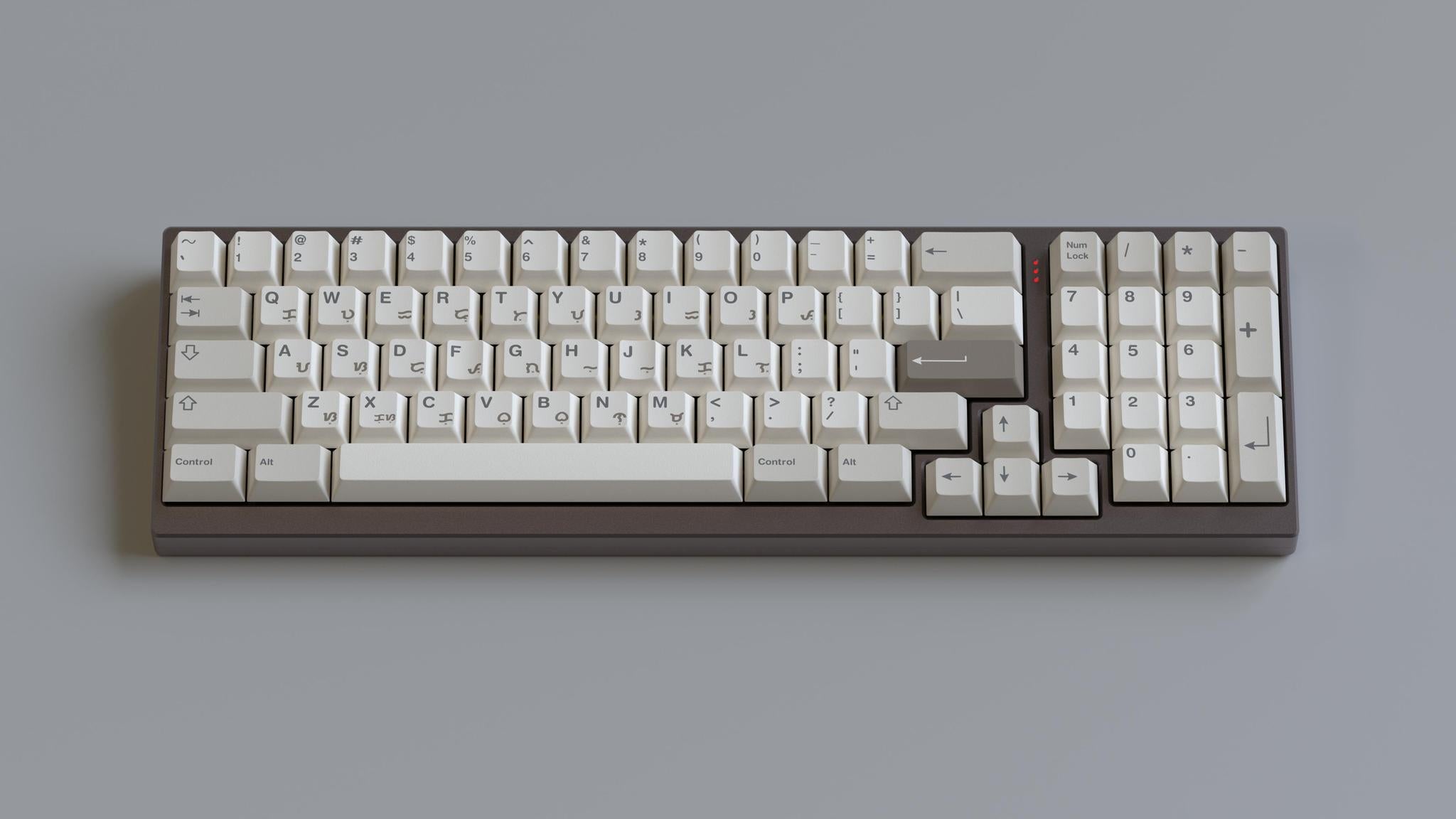 ePBT Simple Baybayin Keycaps