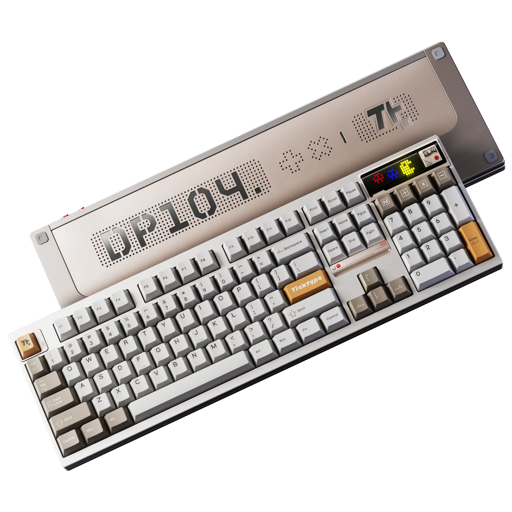 Ticktype DP104 Wireless Tri-mode Mechanical Keyboard
