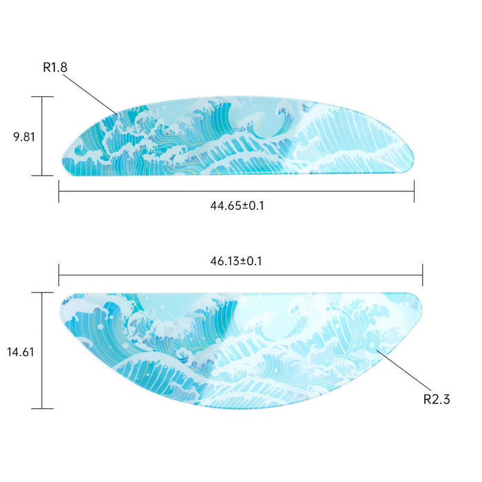 LAMZU - Glass Skates for Atlantis Mini