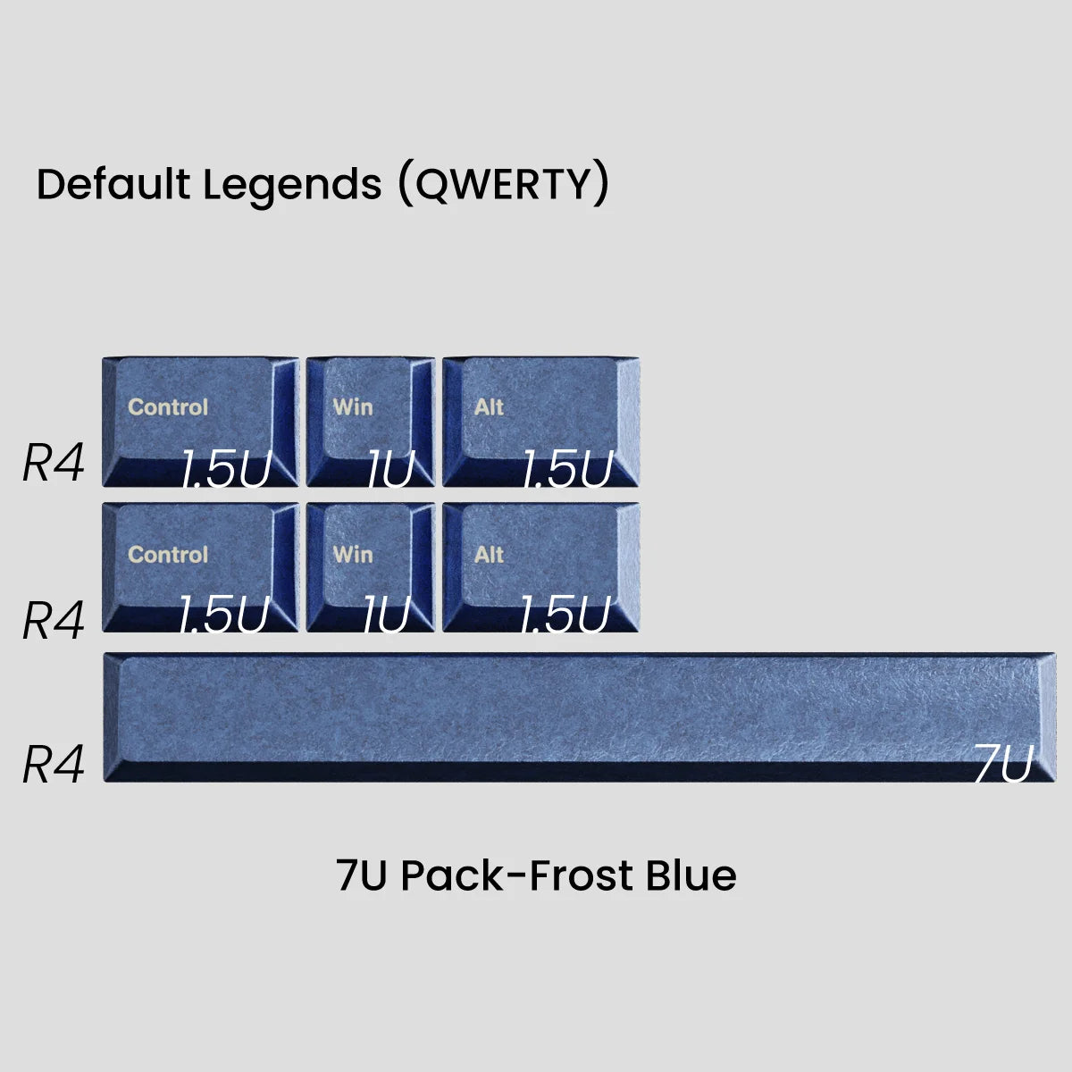 Awekeys Metal Keys - Wild Ice
