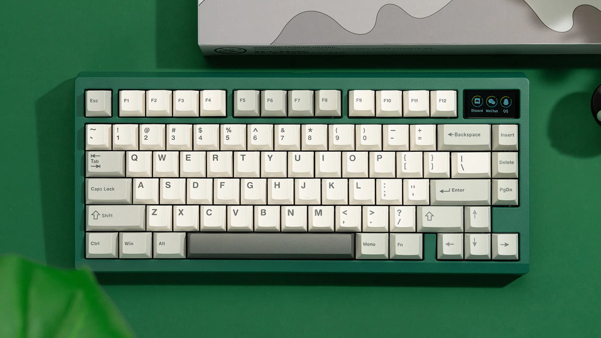 WS PBT Gray Skies Keycaps