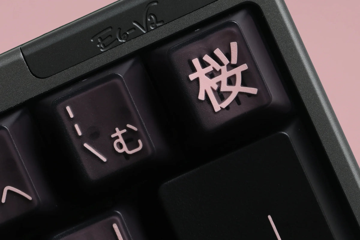 JTK Night Sakura R2 Keycaps