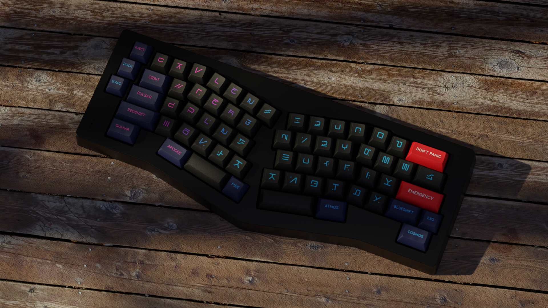 KAT Complete - Space Dust Keycaps