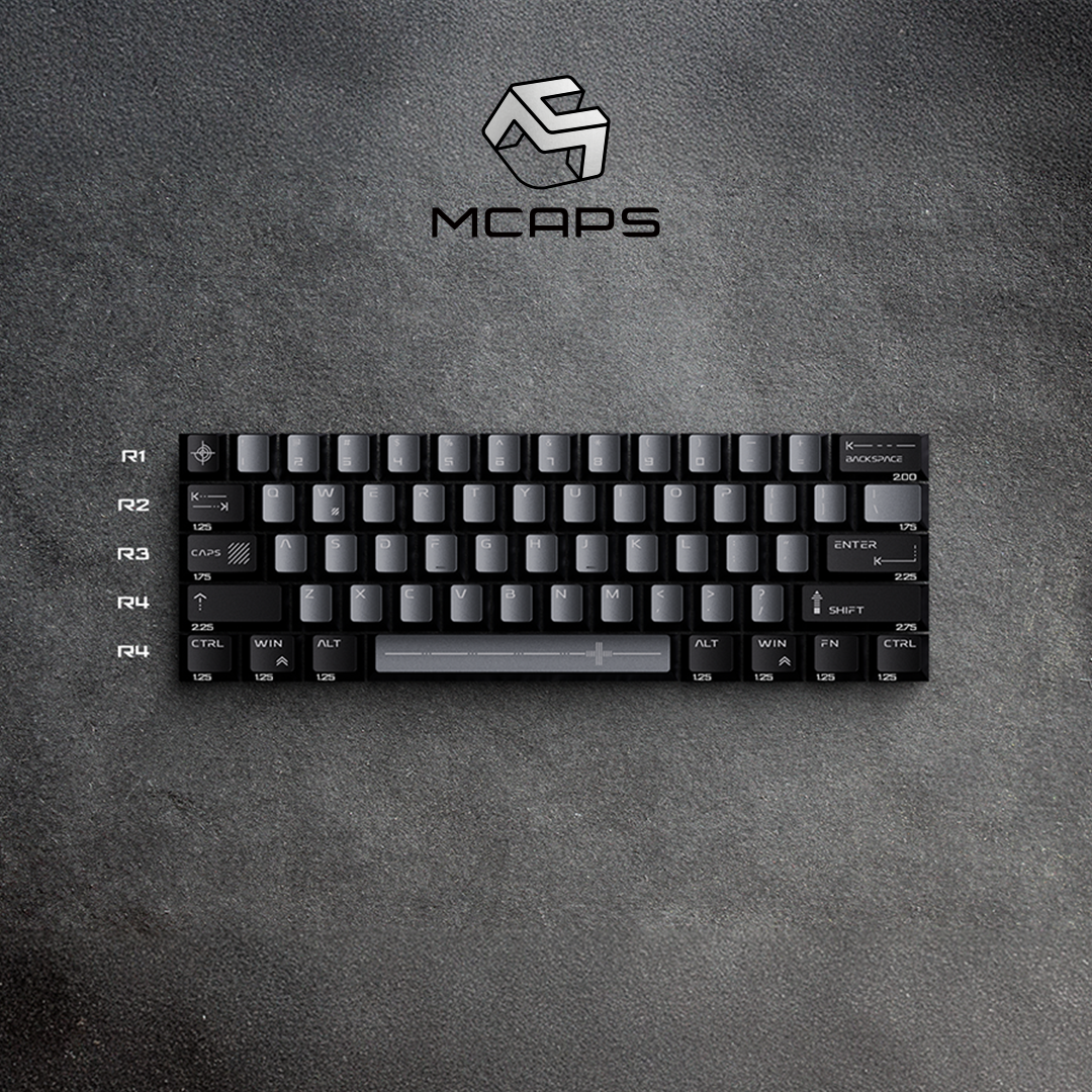 Zoom64 - MCAP Die Cast Aluminum Keycaps