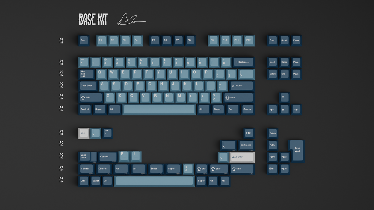 GMK Manta Keycaps