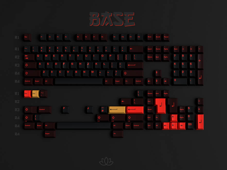 GMK Red Dragon Keycaps