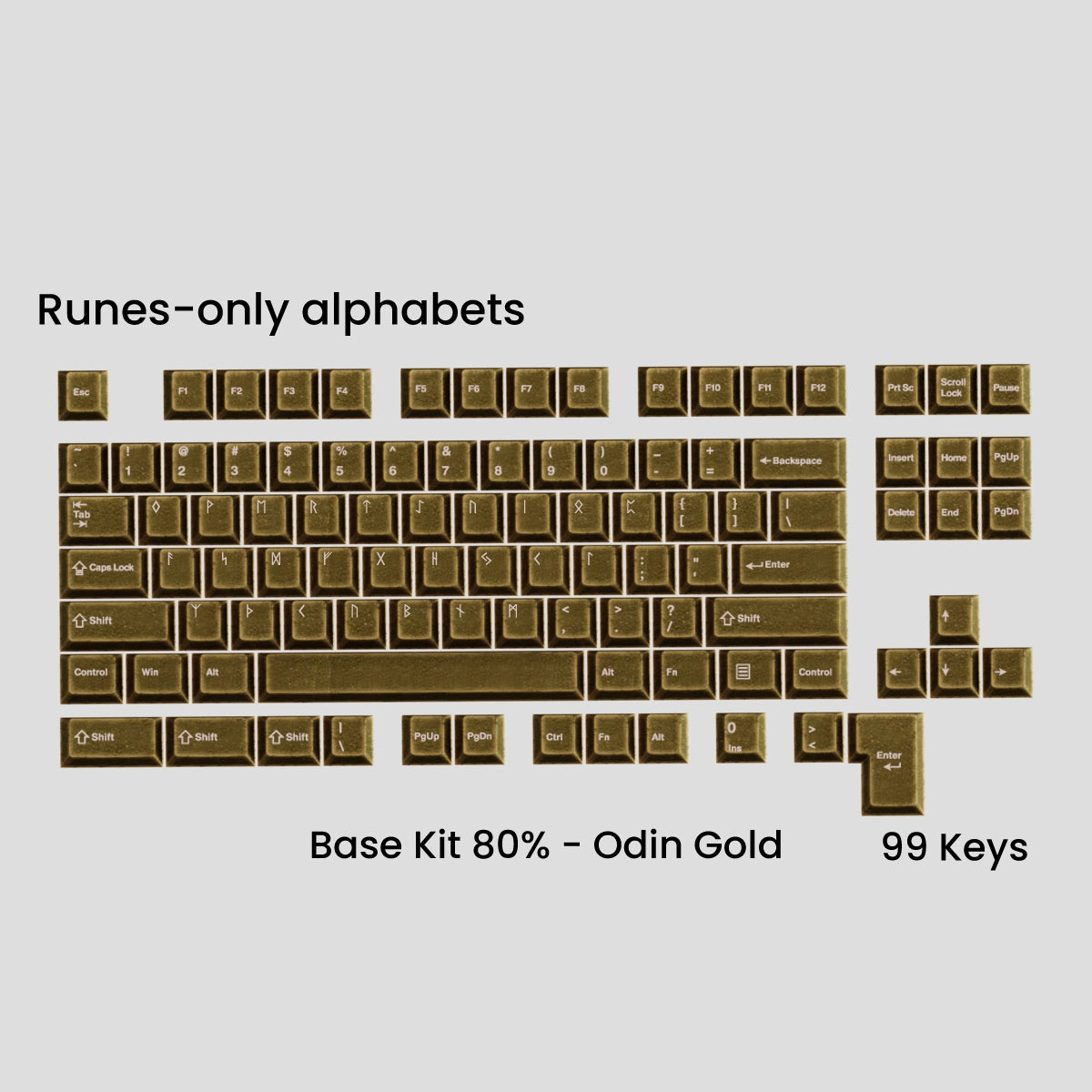 Awekeys Metal Keys - Viking Antiques