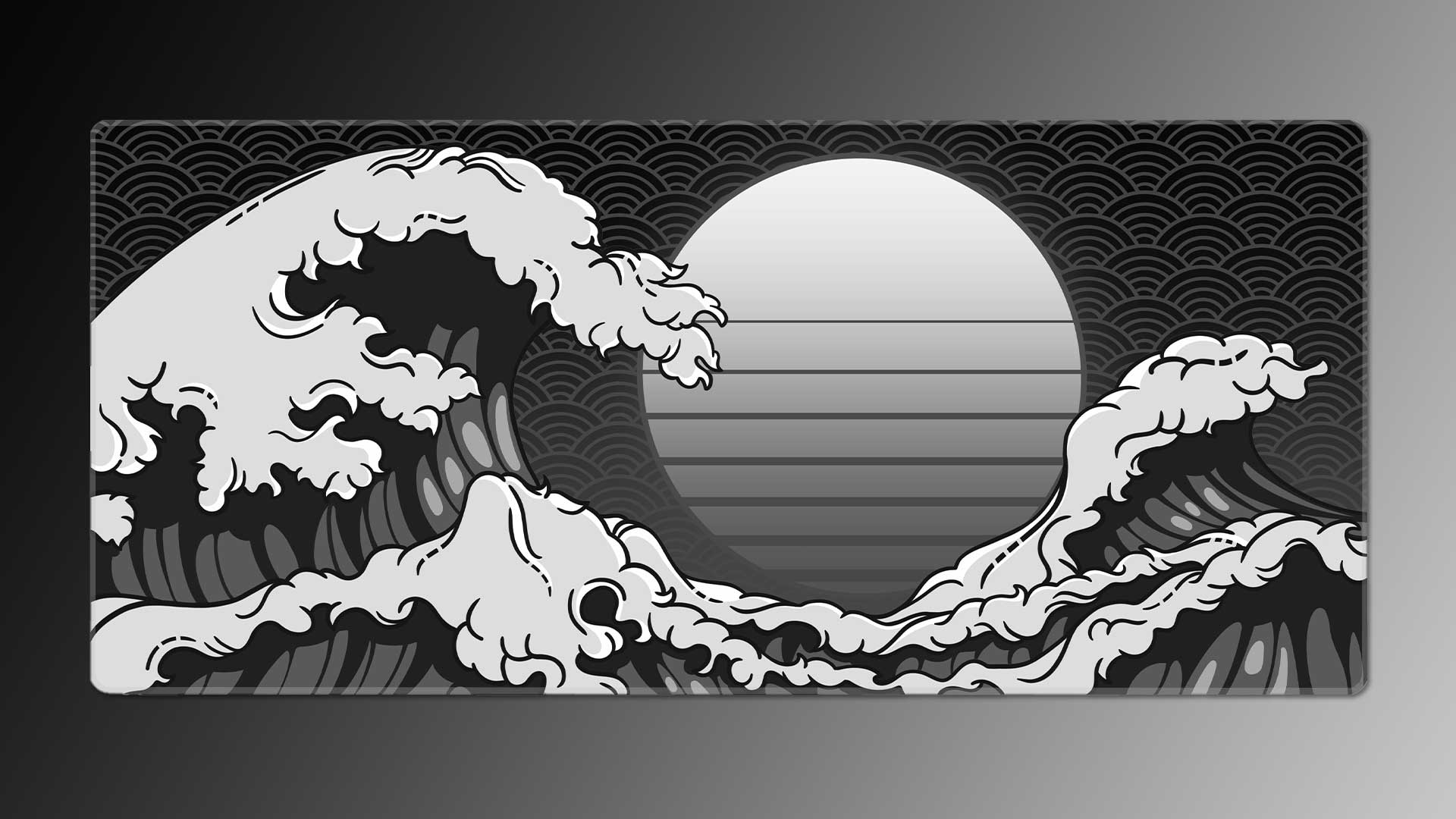 Great Retro Wave Deskmat