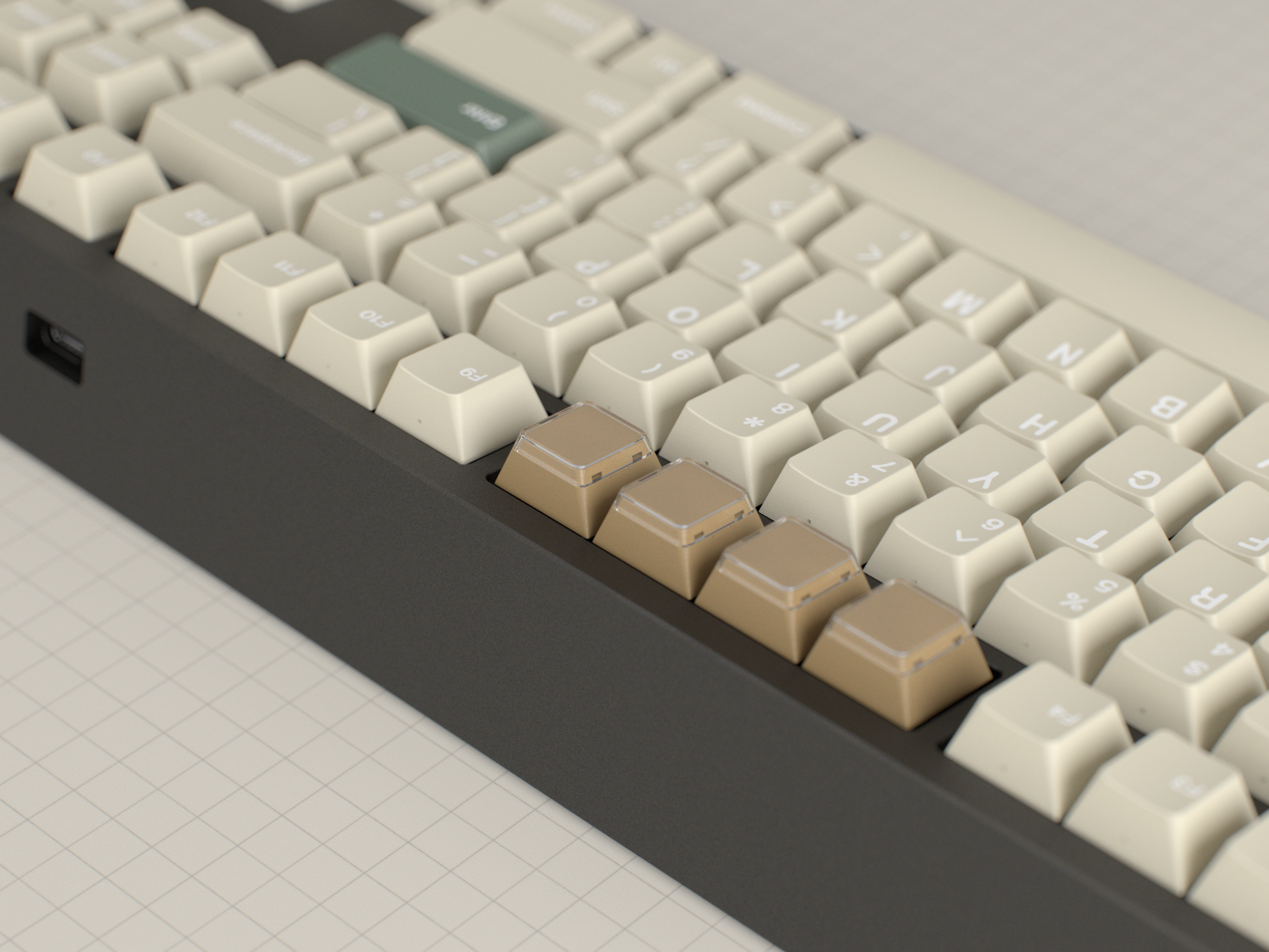 GMK CYL Modern Materials Keycaps