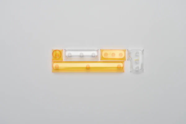 Chilkey Glazed Yellow Keycaps