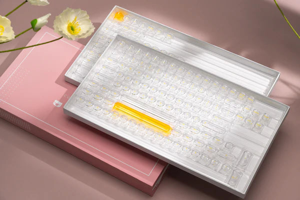 Chilkey Glazed Yellow Keycaps