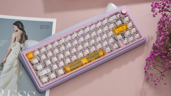 Chilkey Glazed Yellow Keycaps