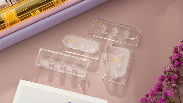 Chilkey Glazed Yellow Keycaps