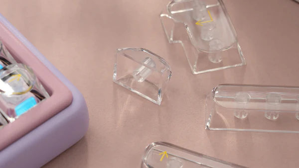 Chilkey Glazed Yellow Keycaps