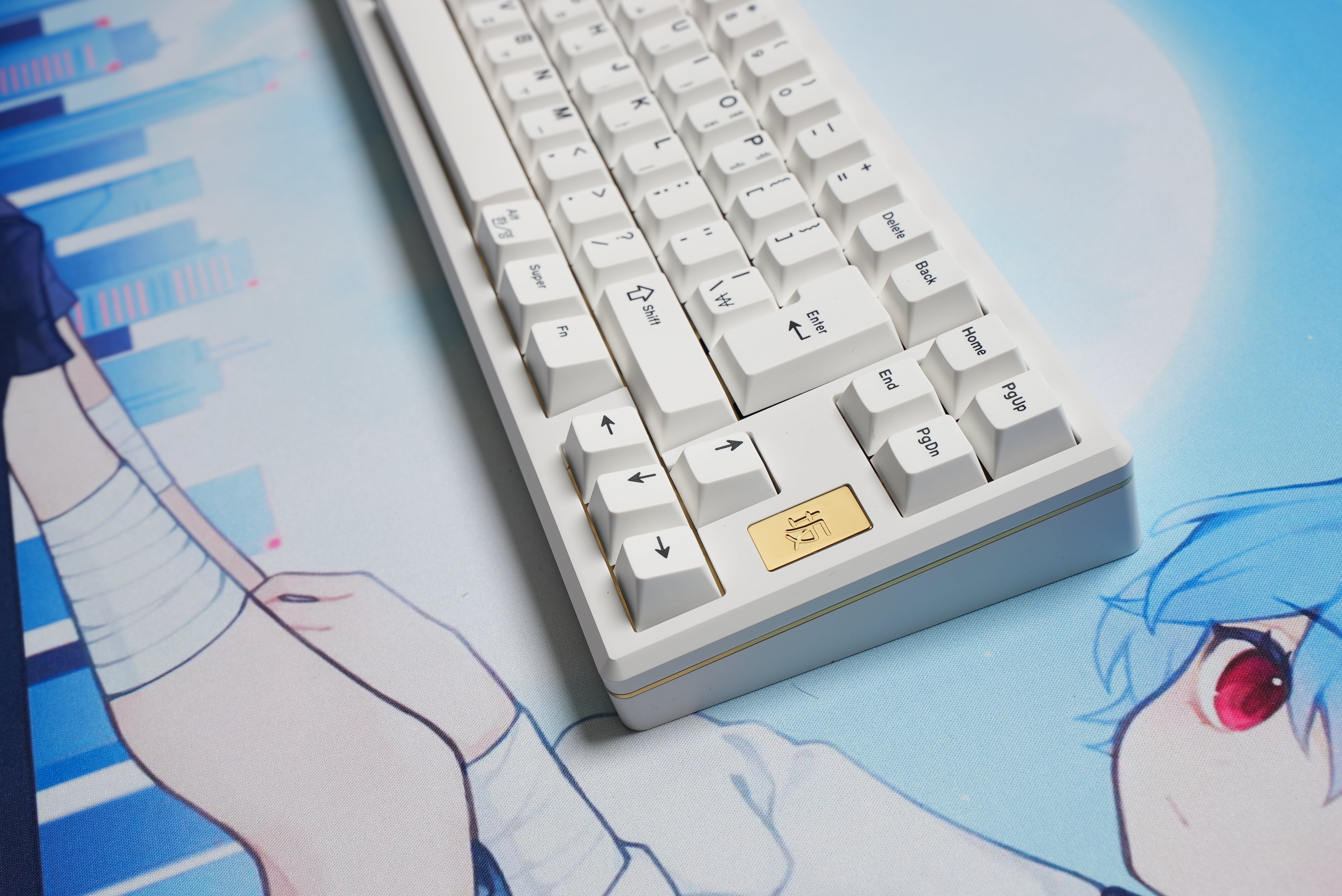 Saka 68 Mechanical Keyboard - White