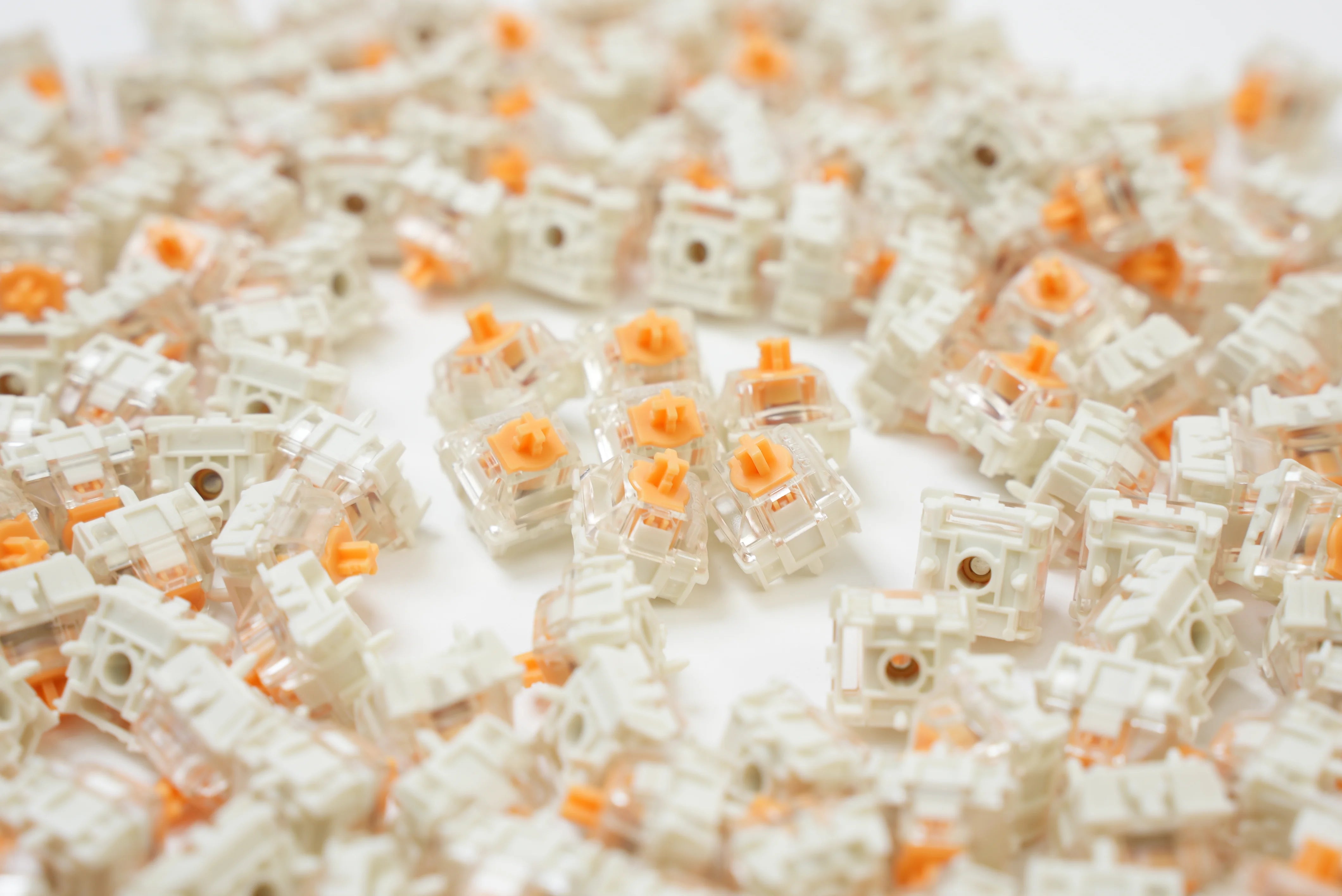 Gateron Magnetic Orange RGB HE Linear Switch