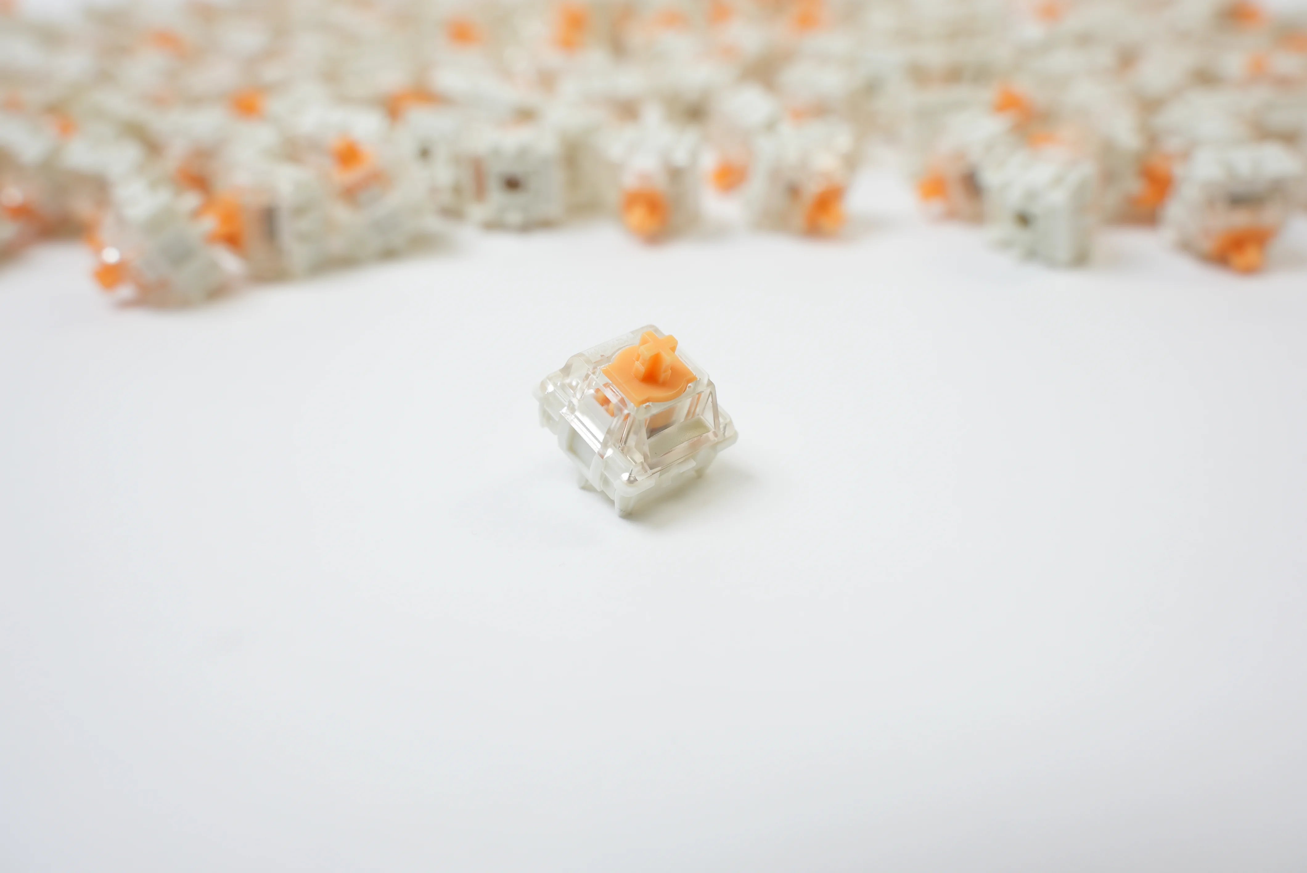 Gateron Magnetic Orange RGB HE Linear Switch