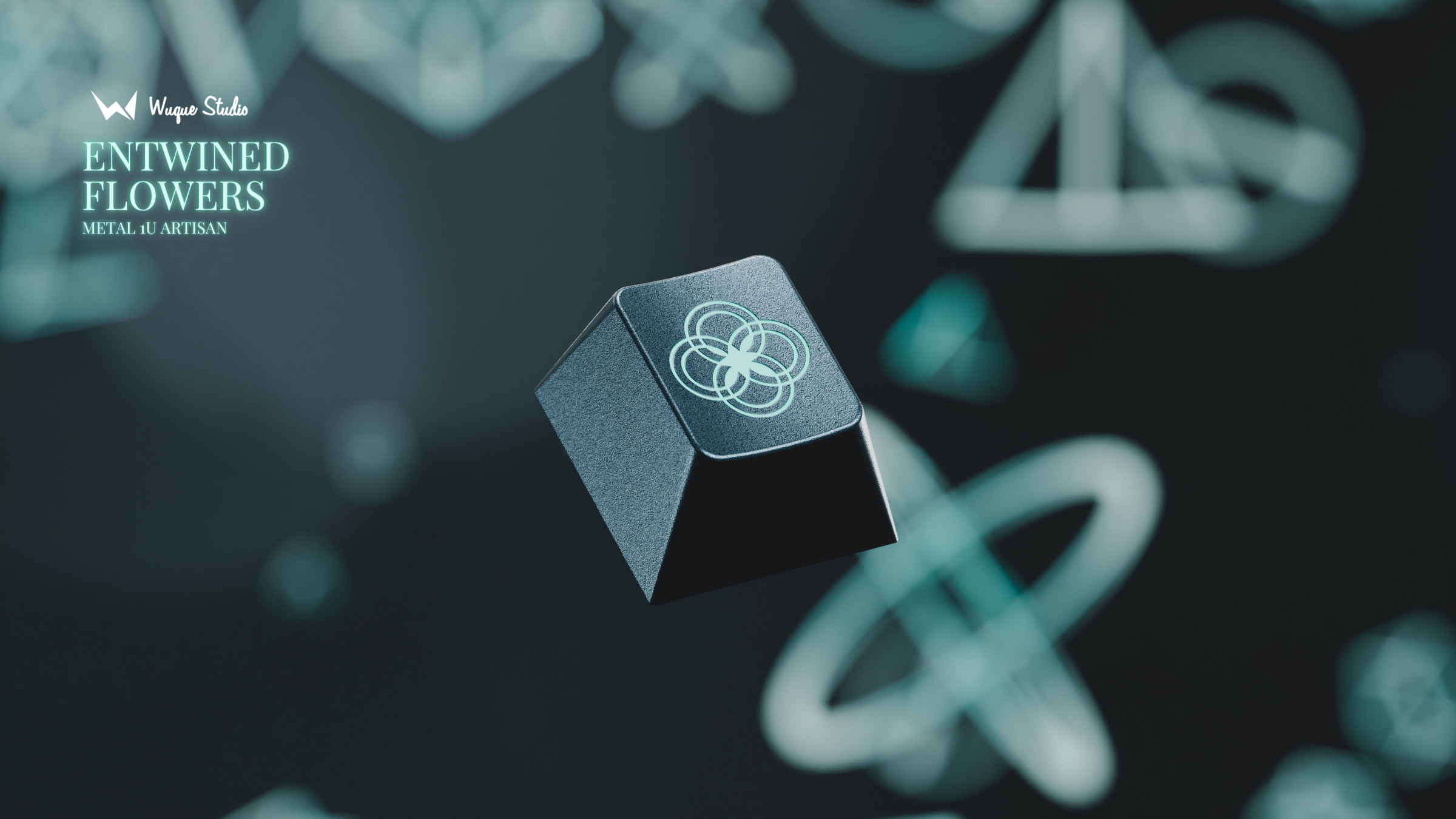 WS Entwined Flowers Keycaps