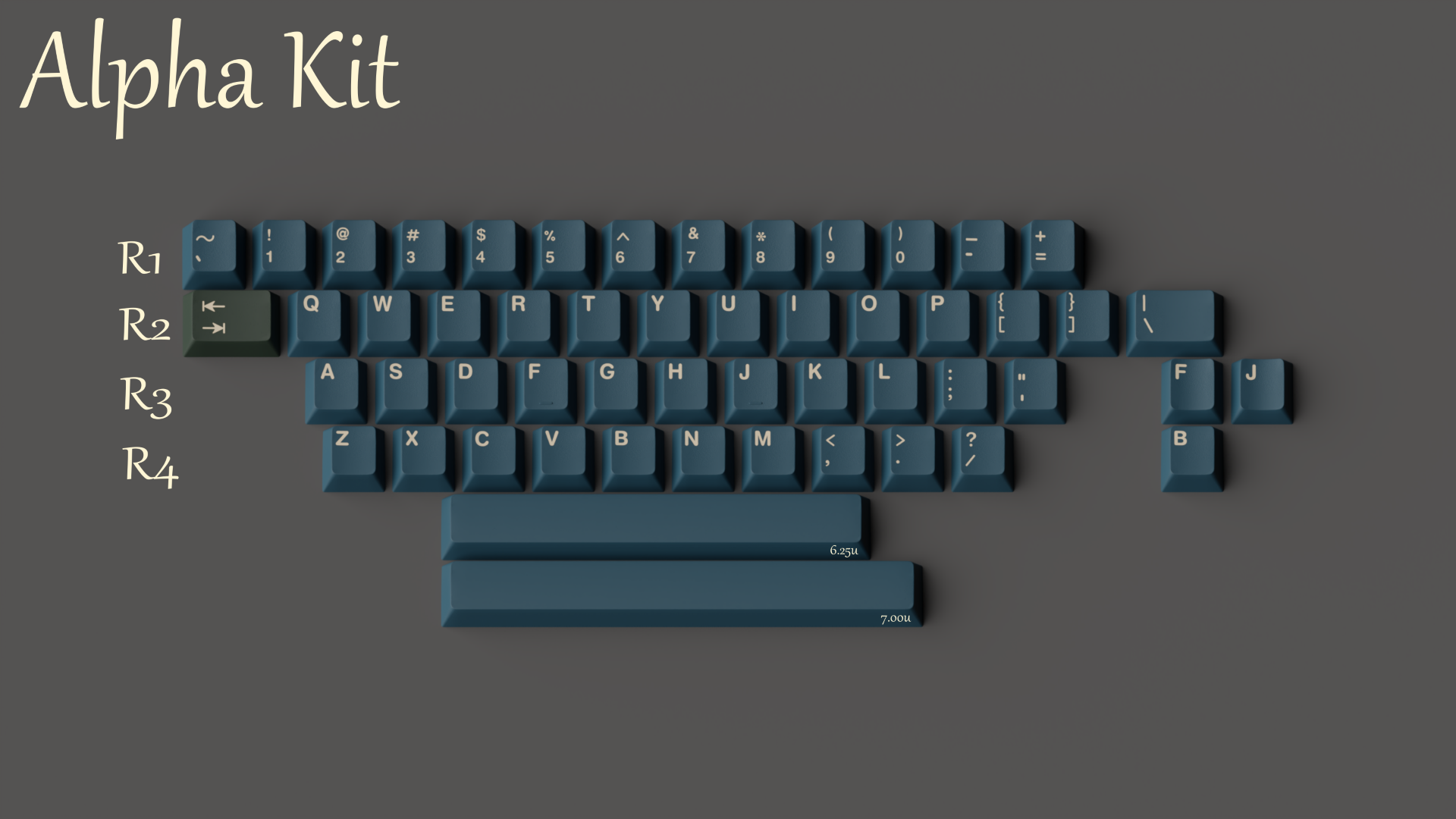 ePBT Acadia Keycaps