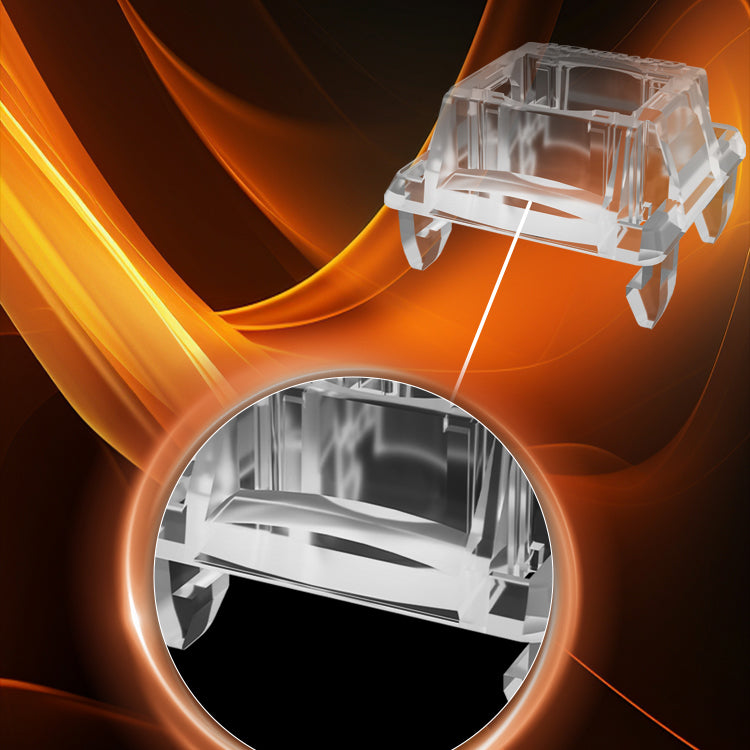 Gateron Magnetic Orange RGB HE Linear Switch