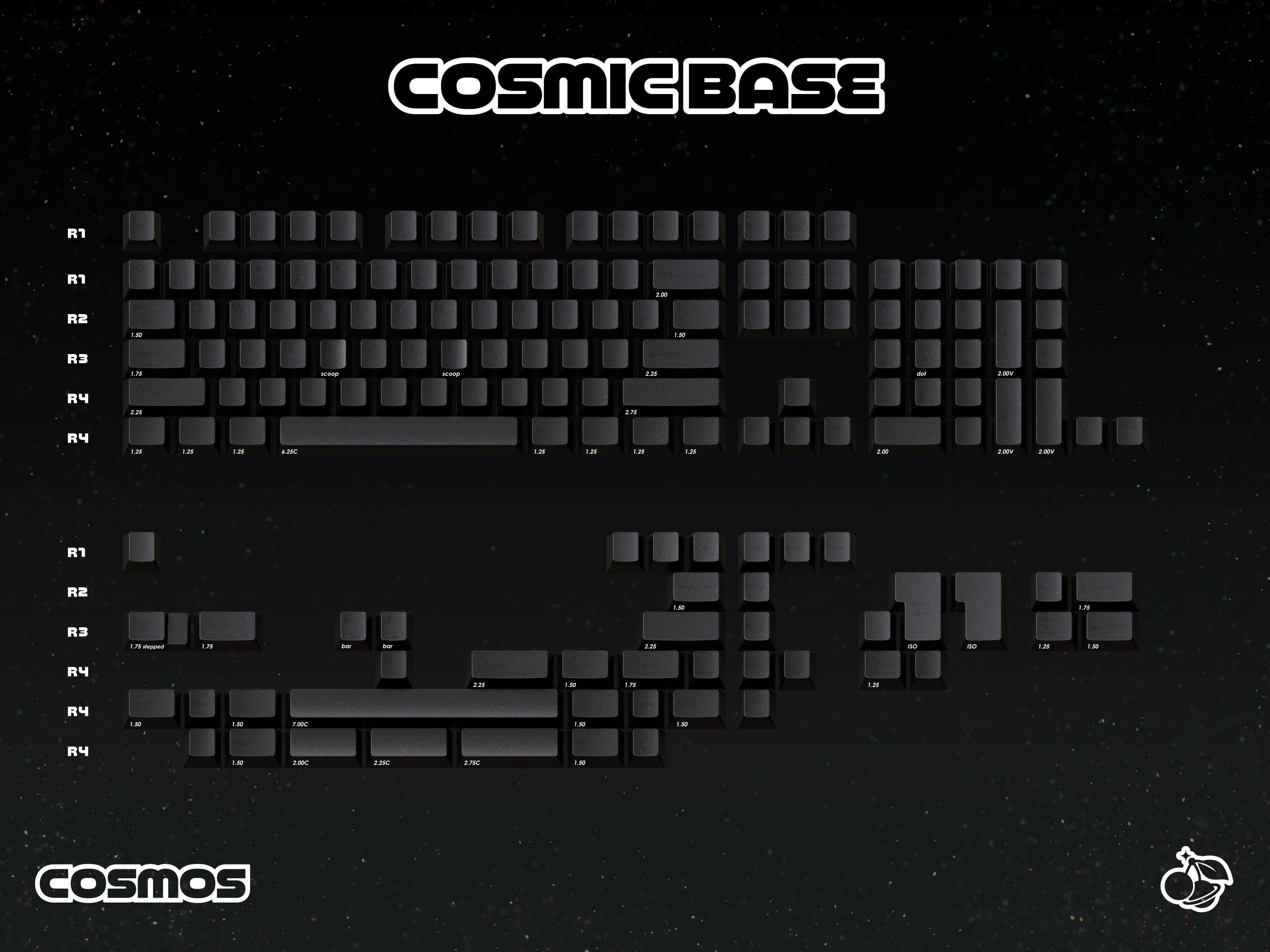 GMK Cosmos Keycaps