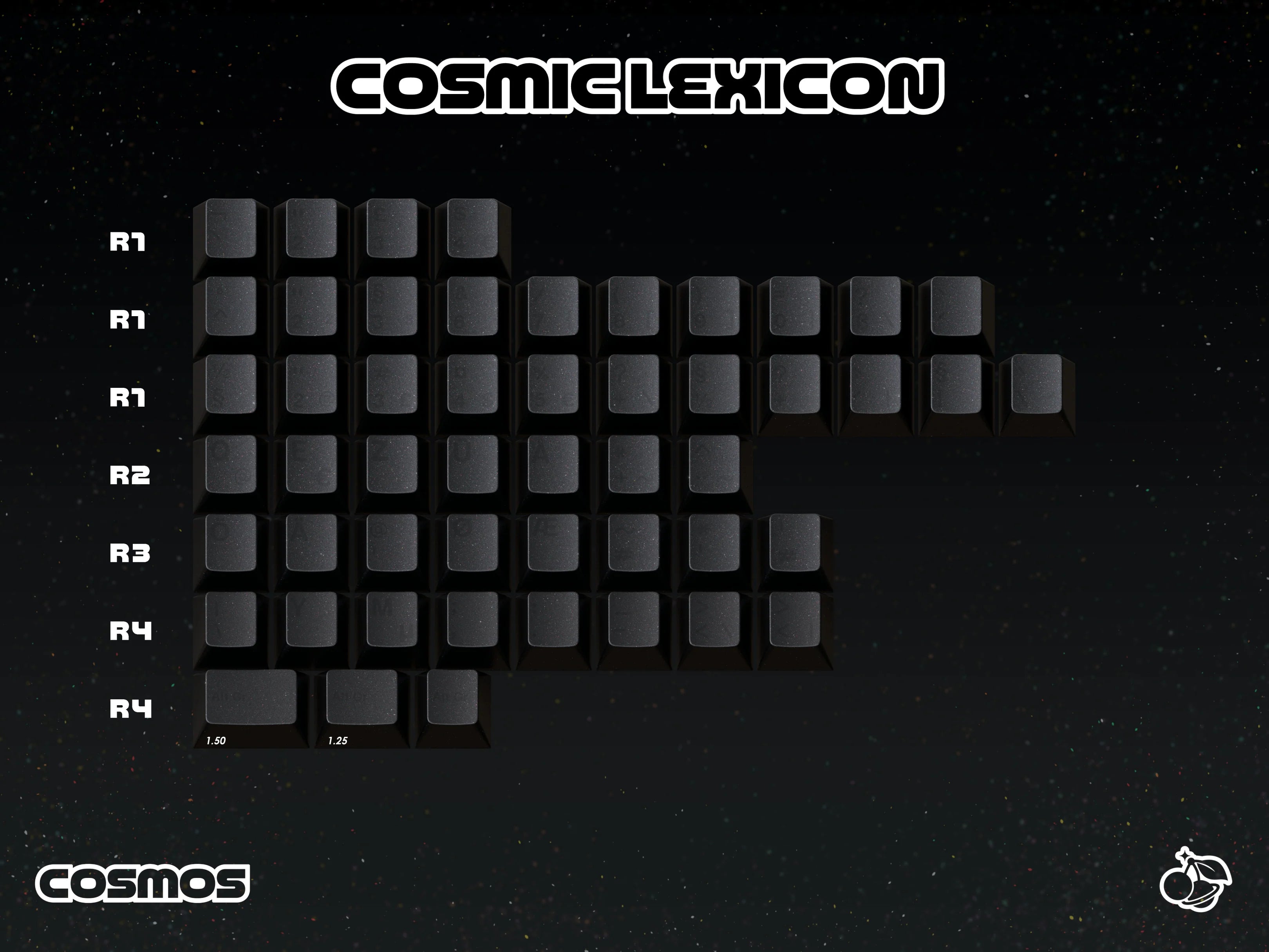 GMK Cosmos Keycaps