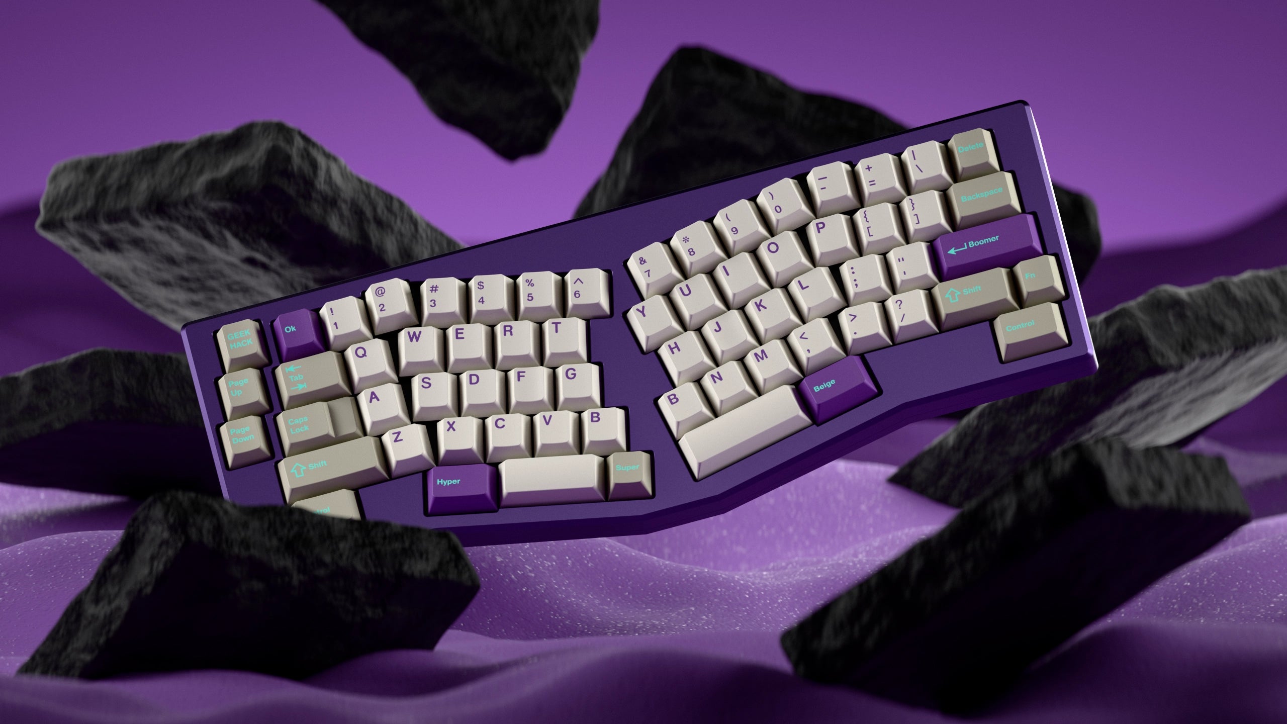 GMK CYL HyperBeige Keycaps