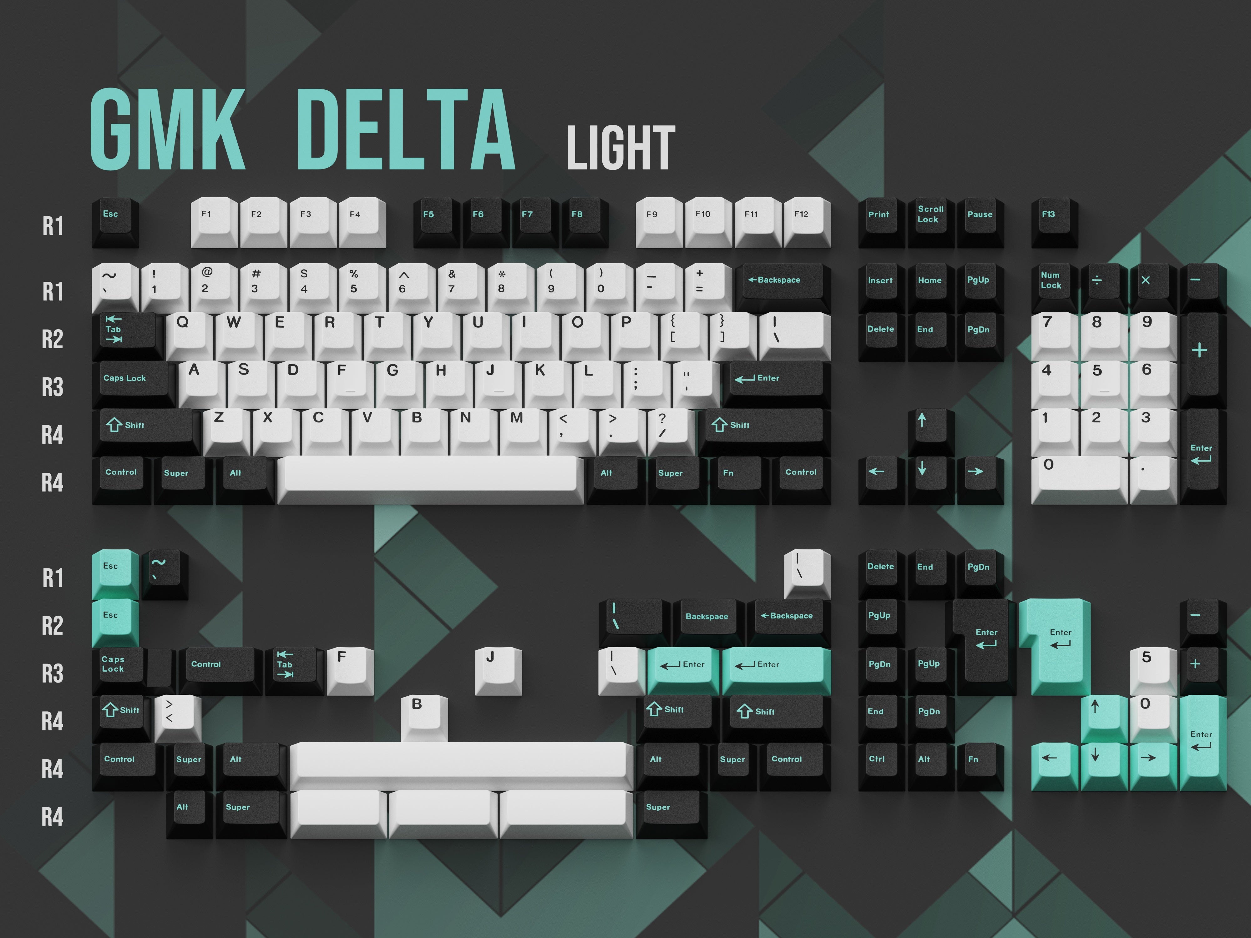 GMK CYL Delta R2 Keycaps