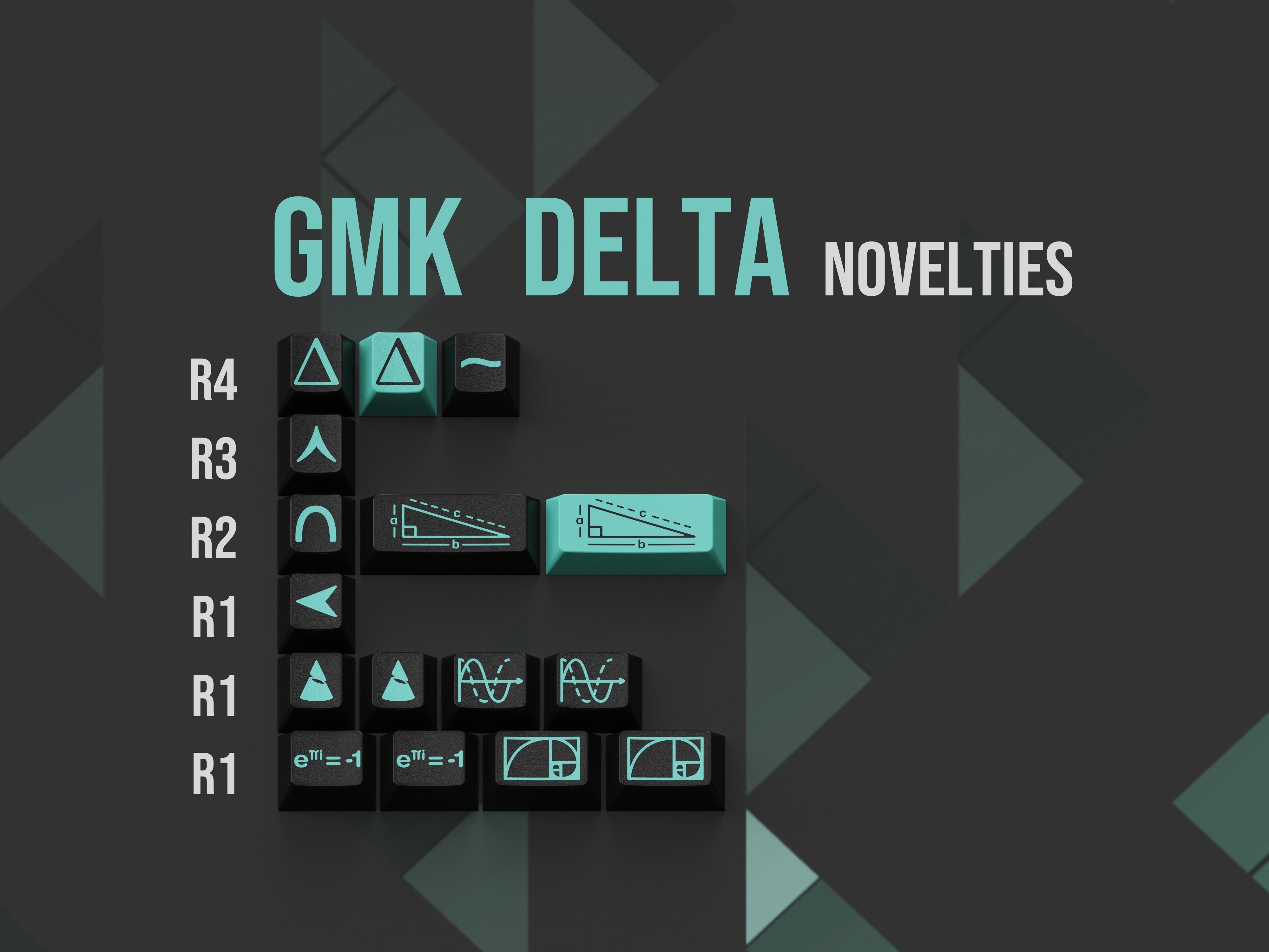 GMK CYL Delta R2 Keycaps