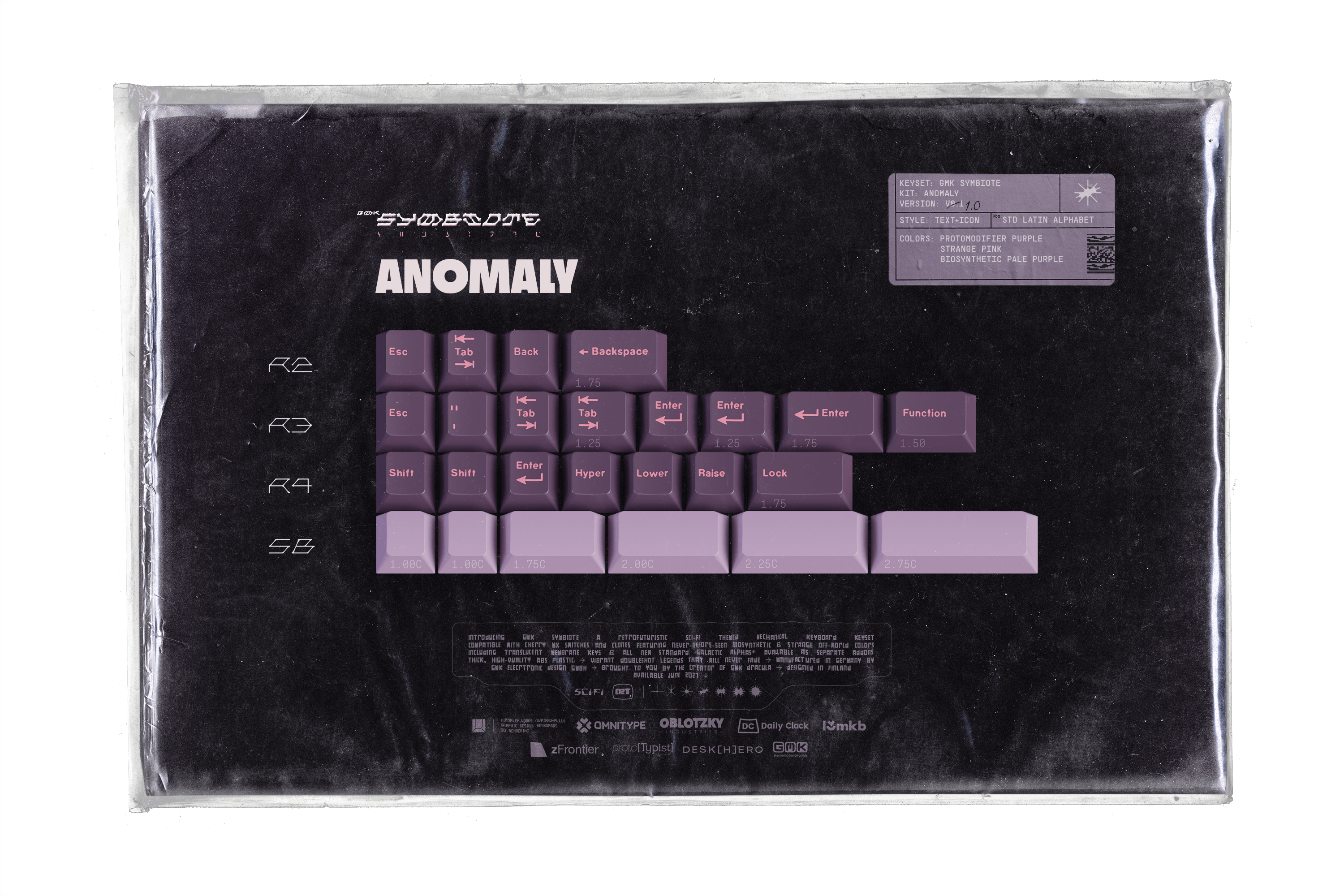 GMK CYL Symbiote Keycaps