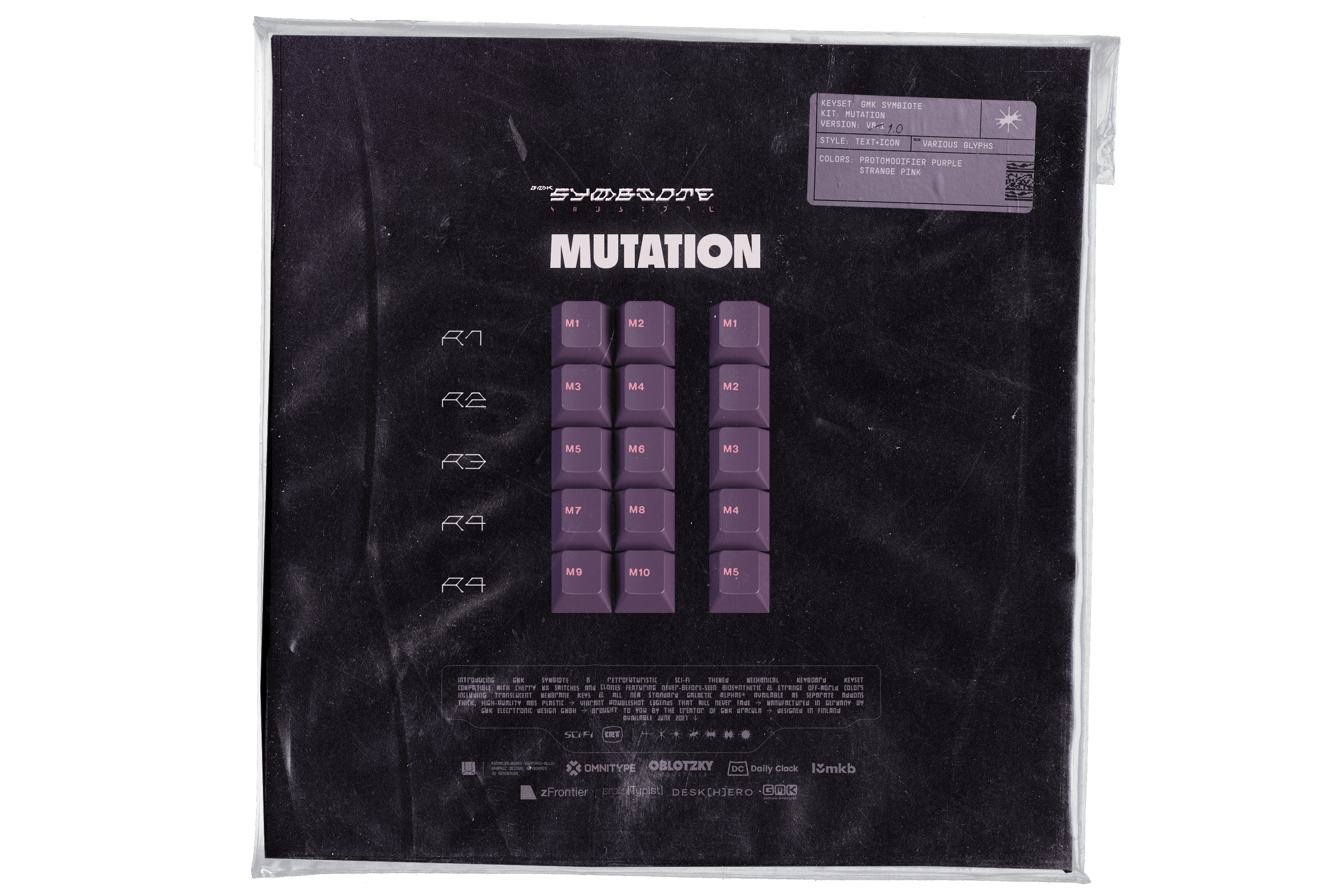 GMK CYL Symbiote Keycaps