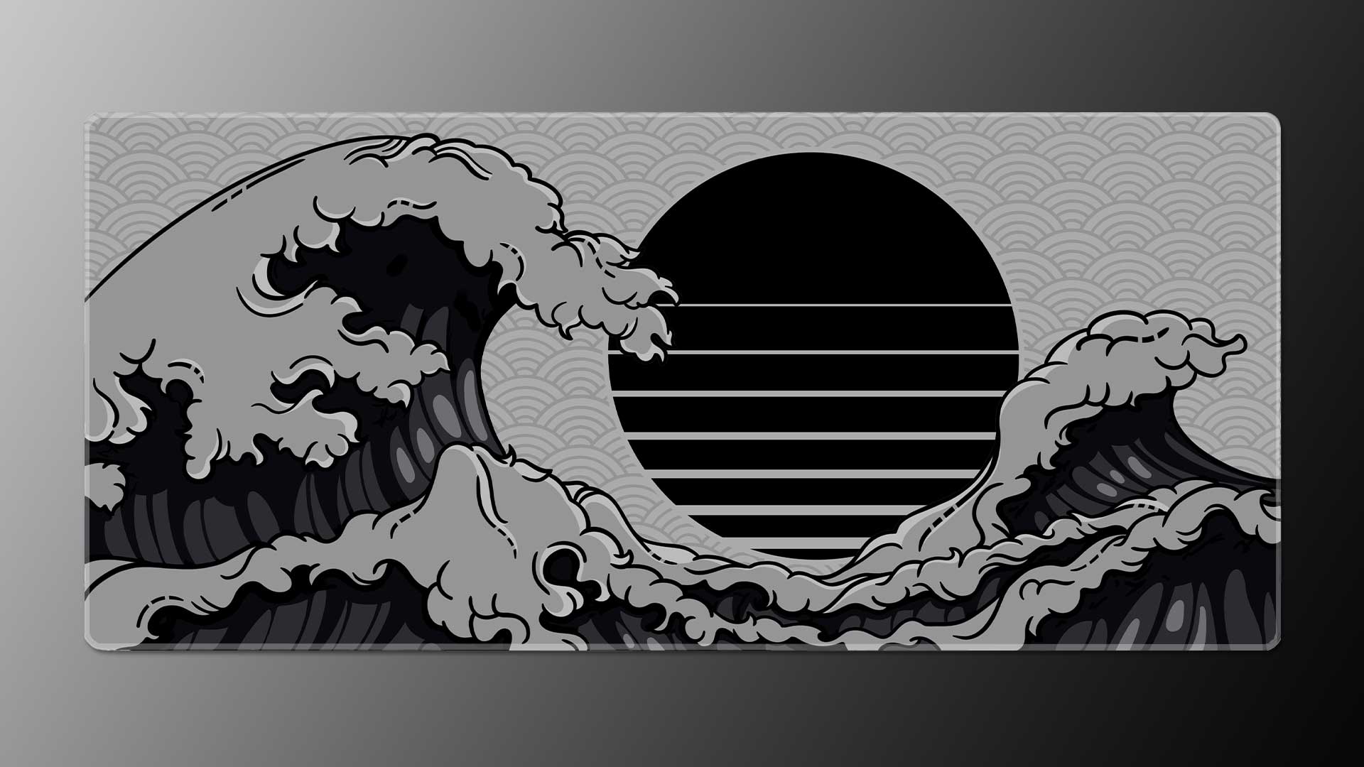 Great Retro Wave Deskmat