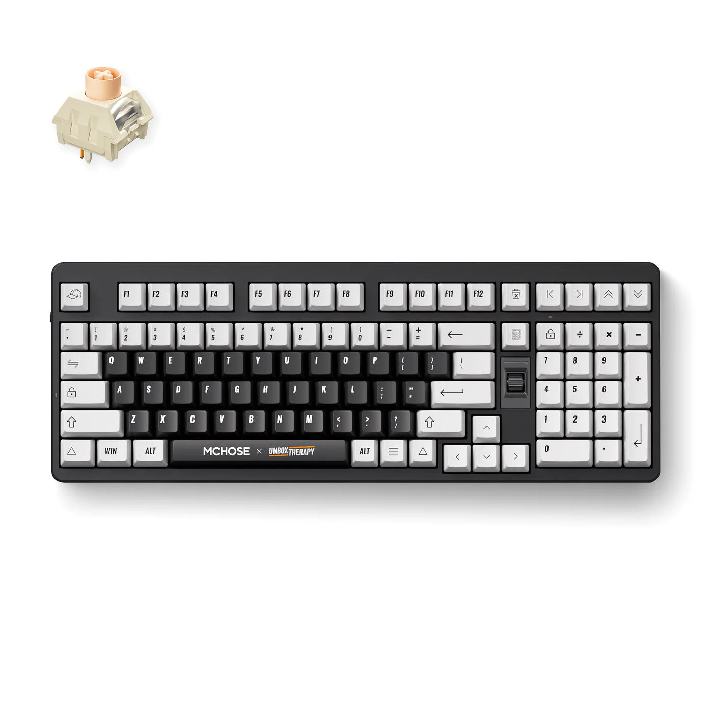 MCHOSE x Unbox Therapy UT98 Mechanical Keyboard