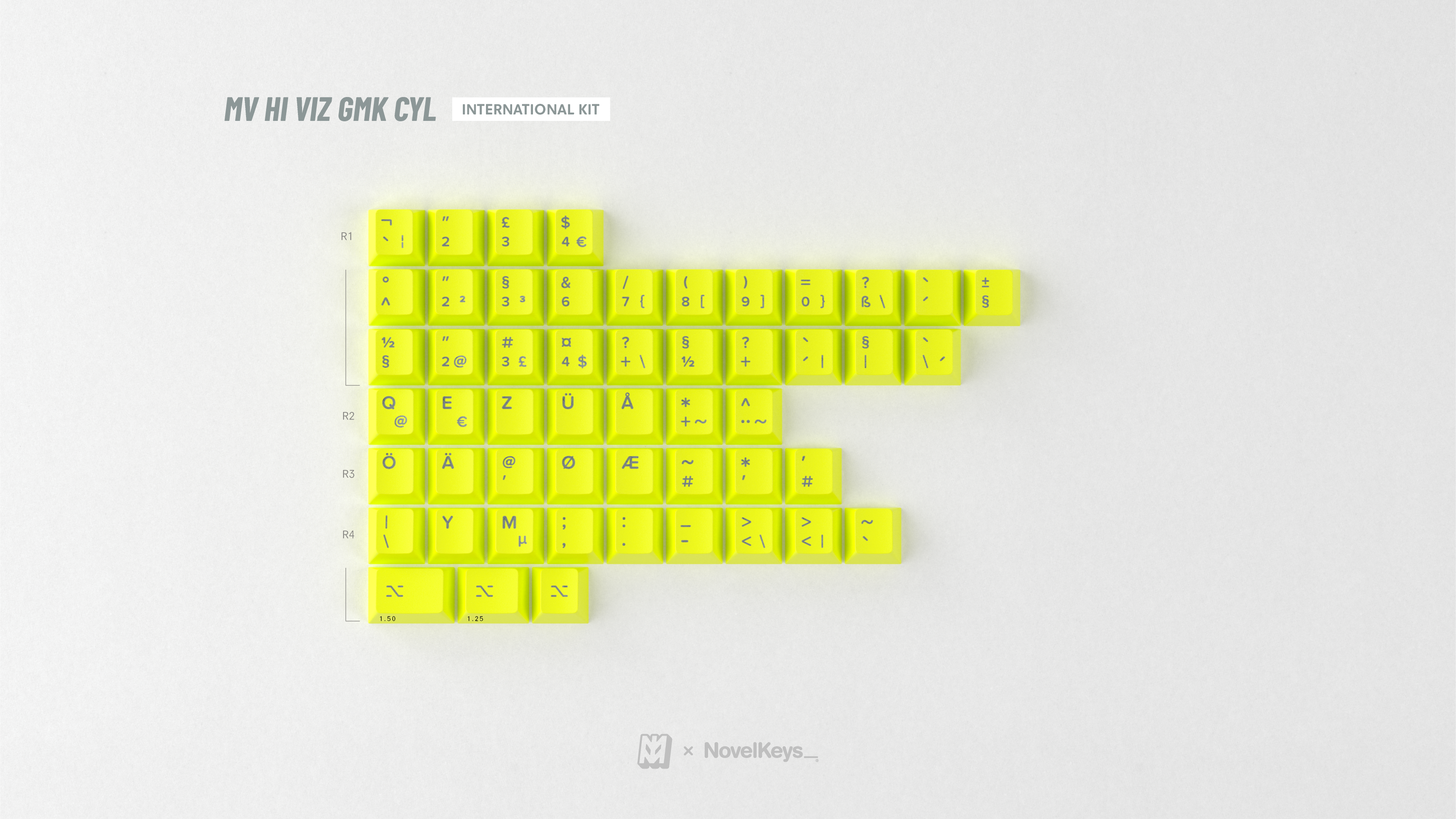 GMK CYL Hi! Viz R2 Keycaps