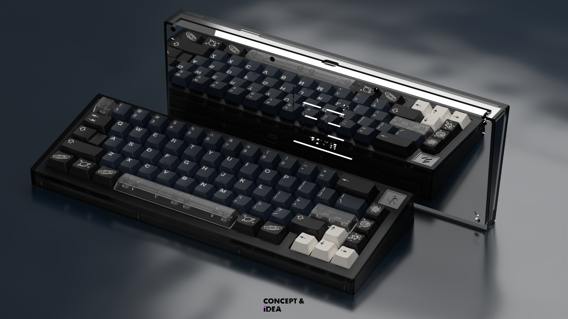 GMK CYL Galaxy Keycaps