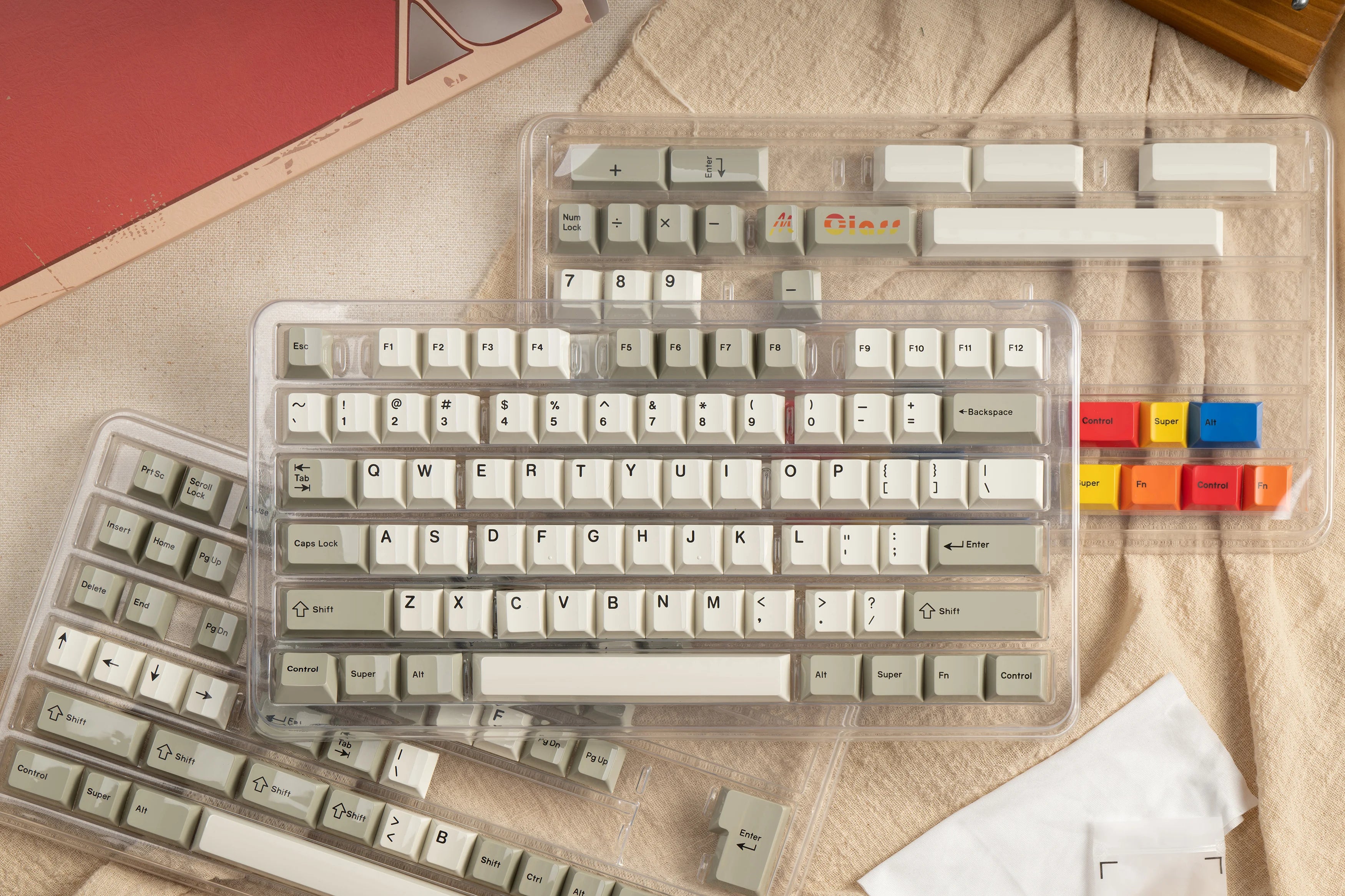 Glazed Beige Keycaps