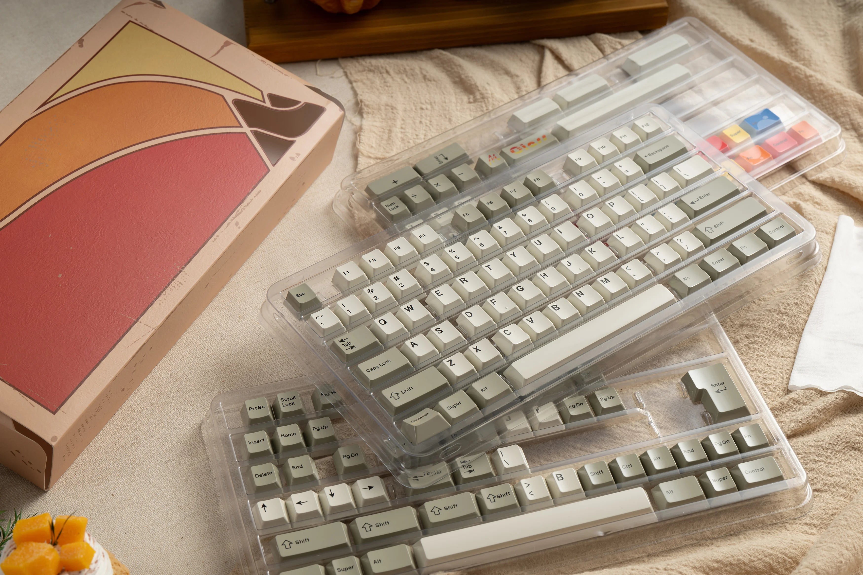 Glazed Beige Keycaps