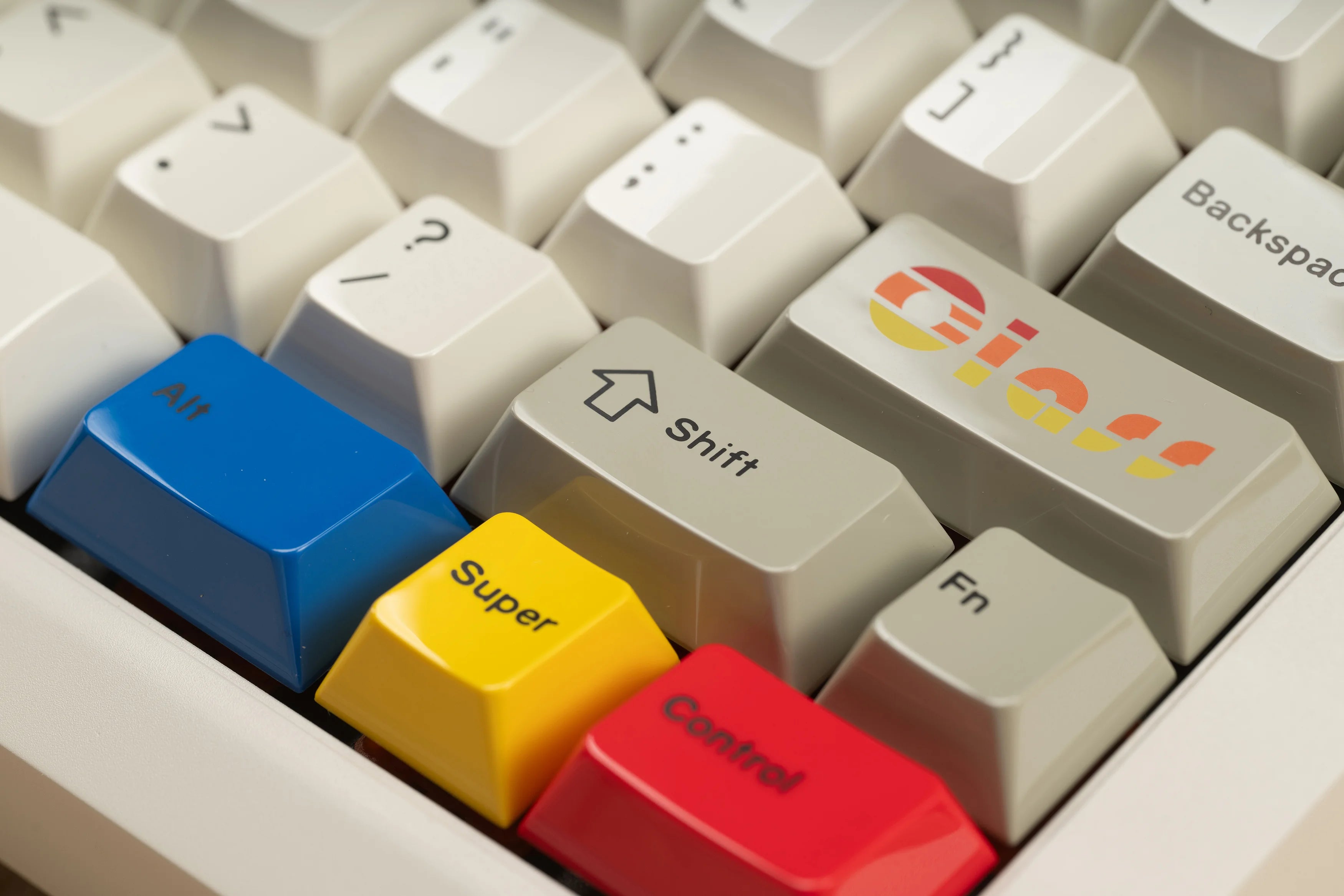 Glazed Beige Keycaps